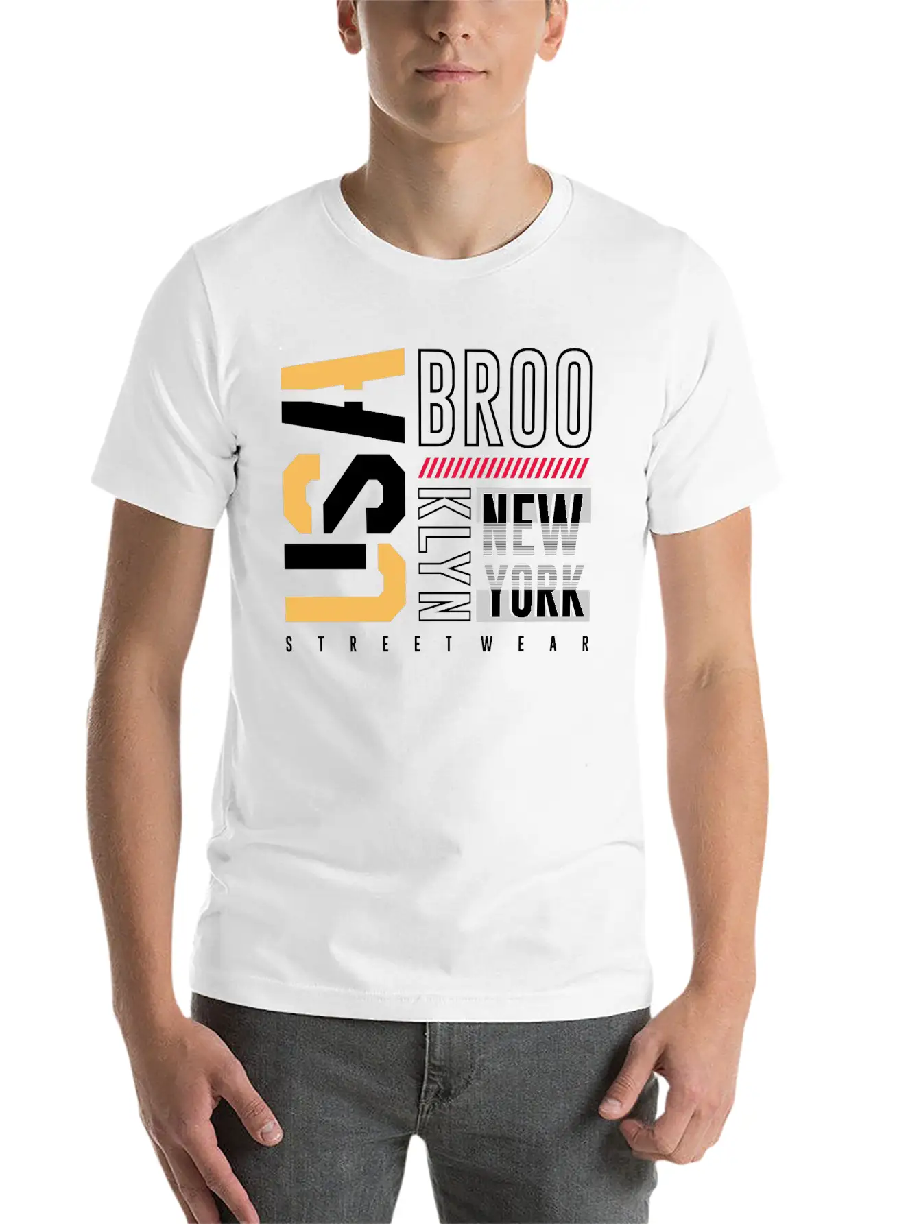 Urban Vibes: Street Art Design Print From The City Essential Cotton Tee For Daily Outfits – Unisex Style