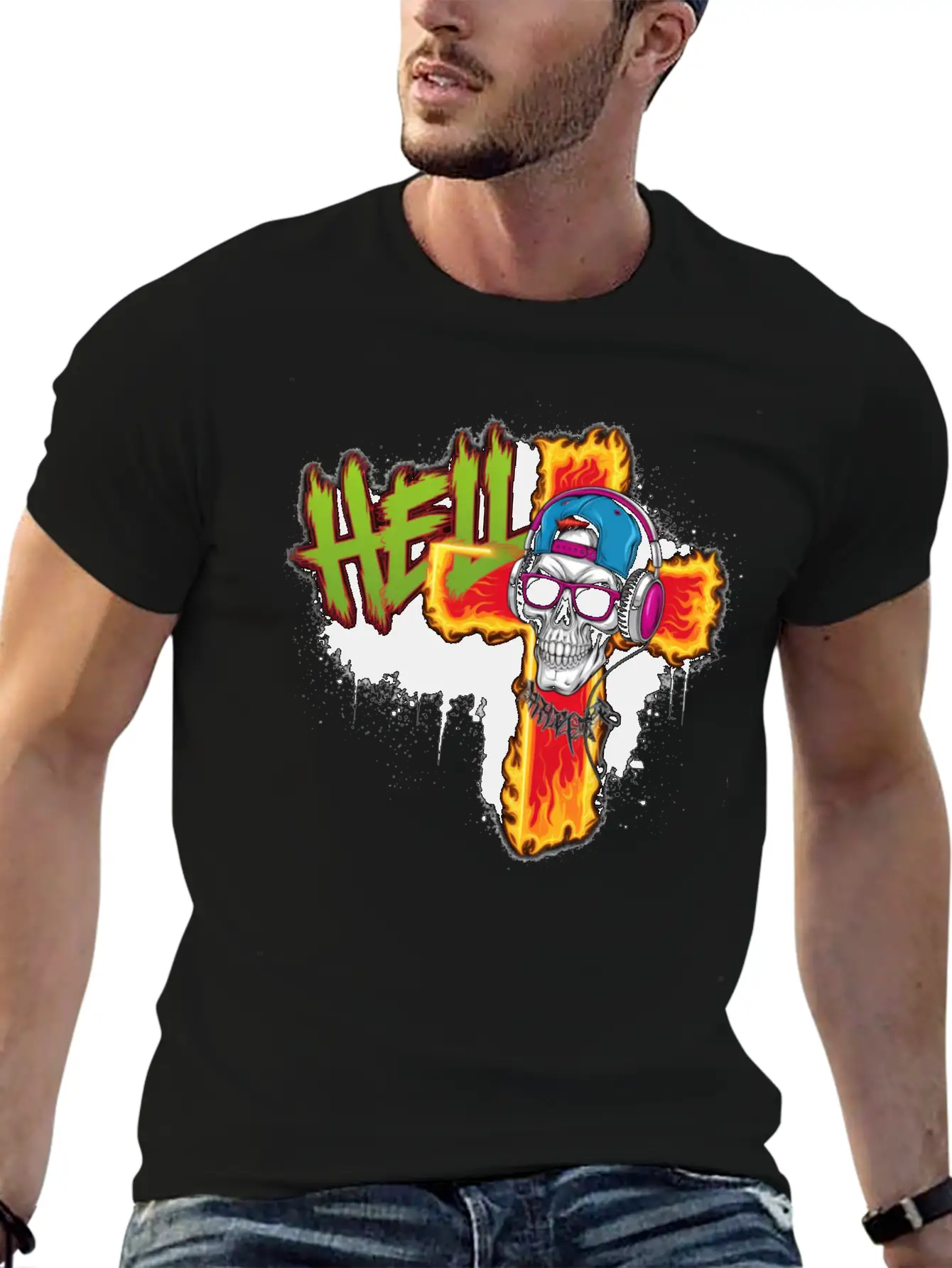 UrbanVibes,funny Tshirt Breathable Soft Cotton T-Shirt – Timeless Casual Look