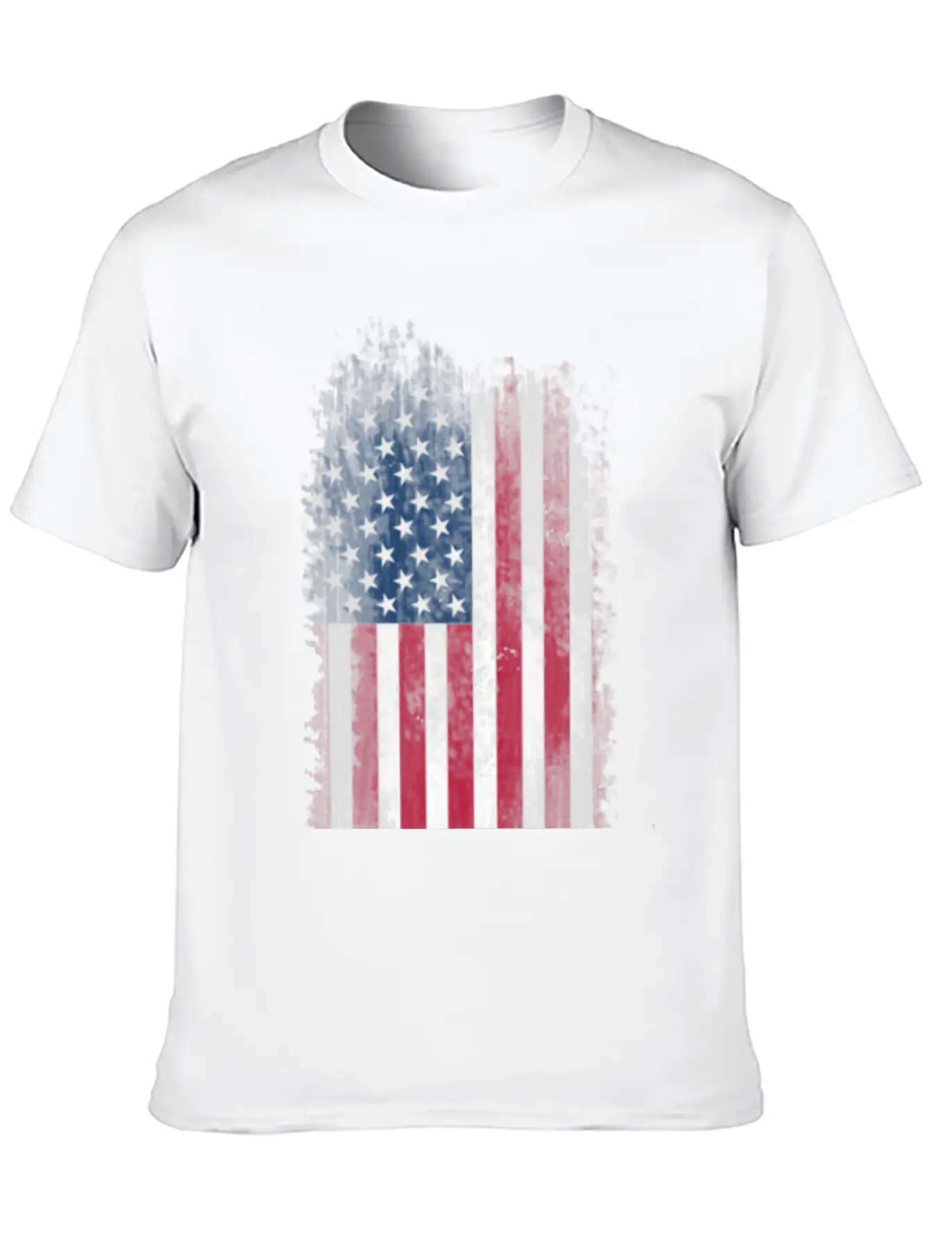 US Flag Stylish Everyday T-Shirt – Unisex Basic Cotton Tee