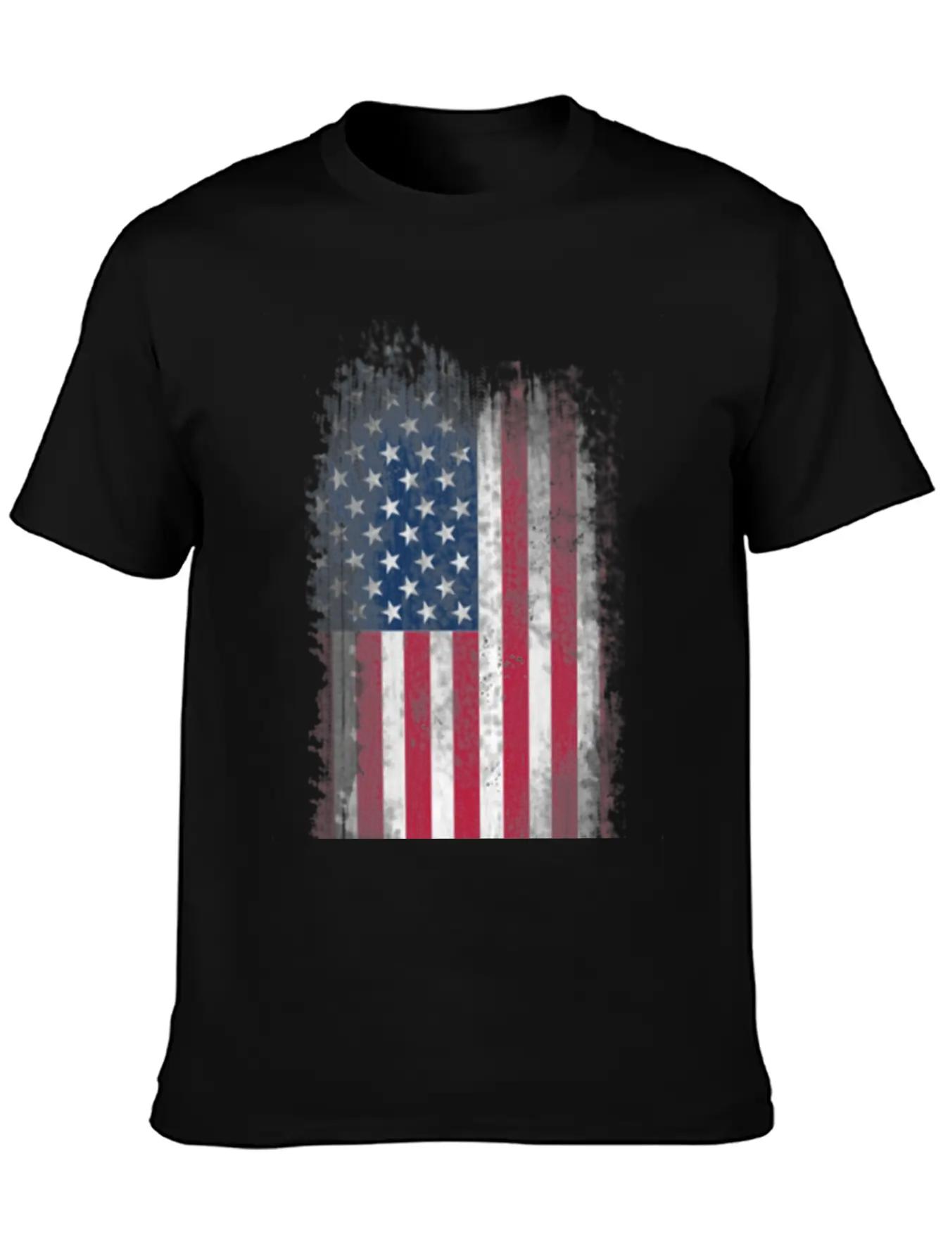 US Flag Stylish Everyday T-Shirt – Unisex Basic Cotton Tee