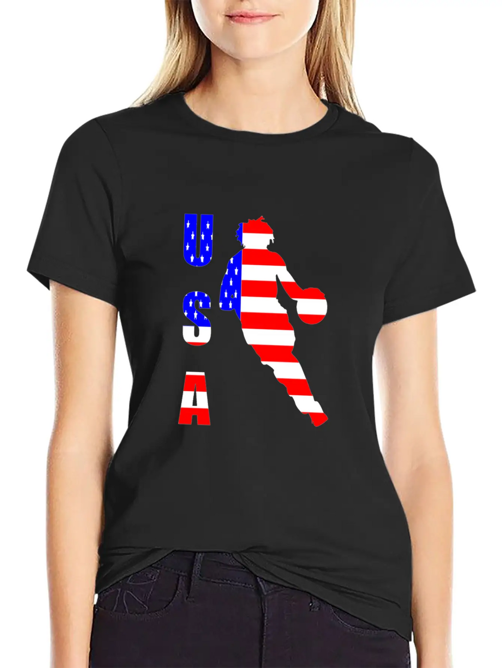 USA Athlete Unisex Casual T-Shirt – Clean Design For Daily Comfort