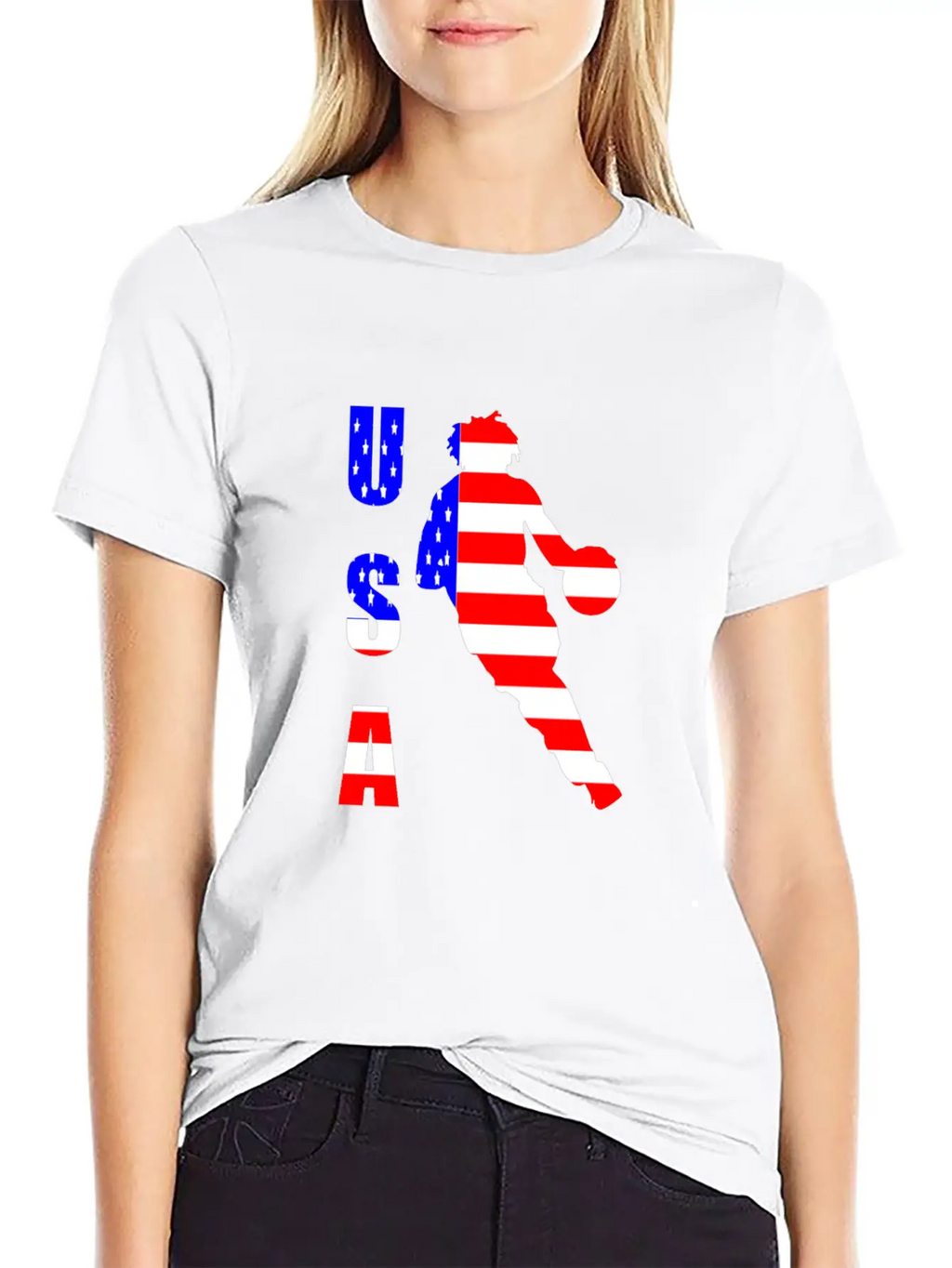 USA Athlete Unisex Casual T-Shirt – Clean Design For Daily Comfort