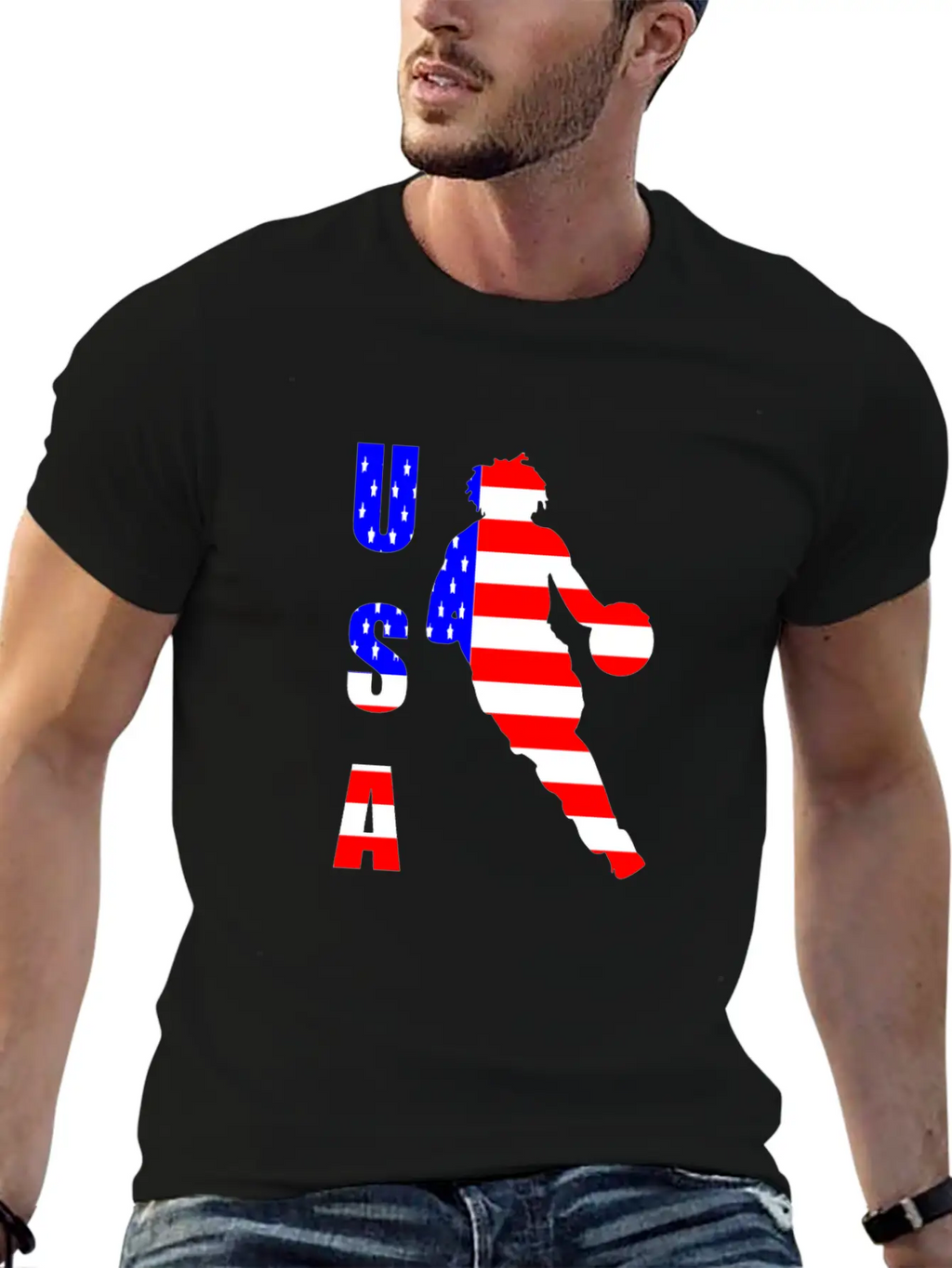 USA Athlete Unisex Casual T-Shirt – Clean Design For Daily Comfort
