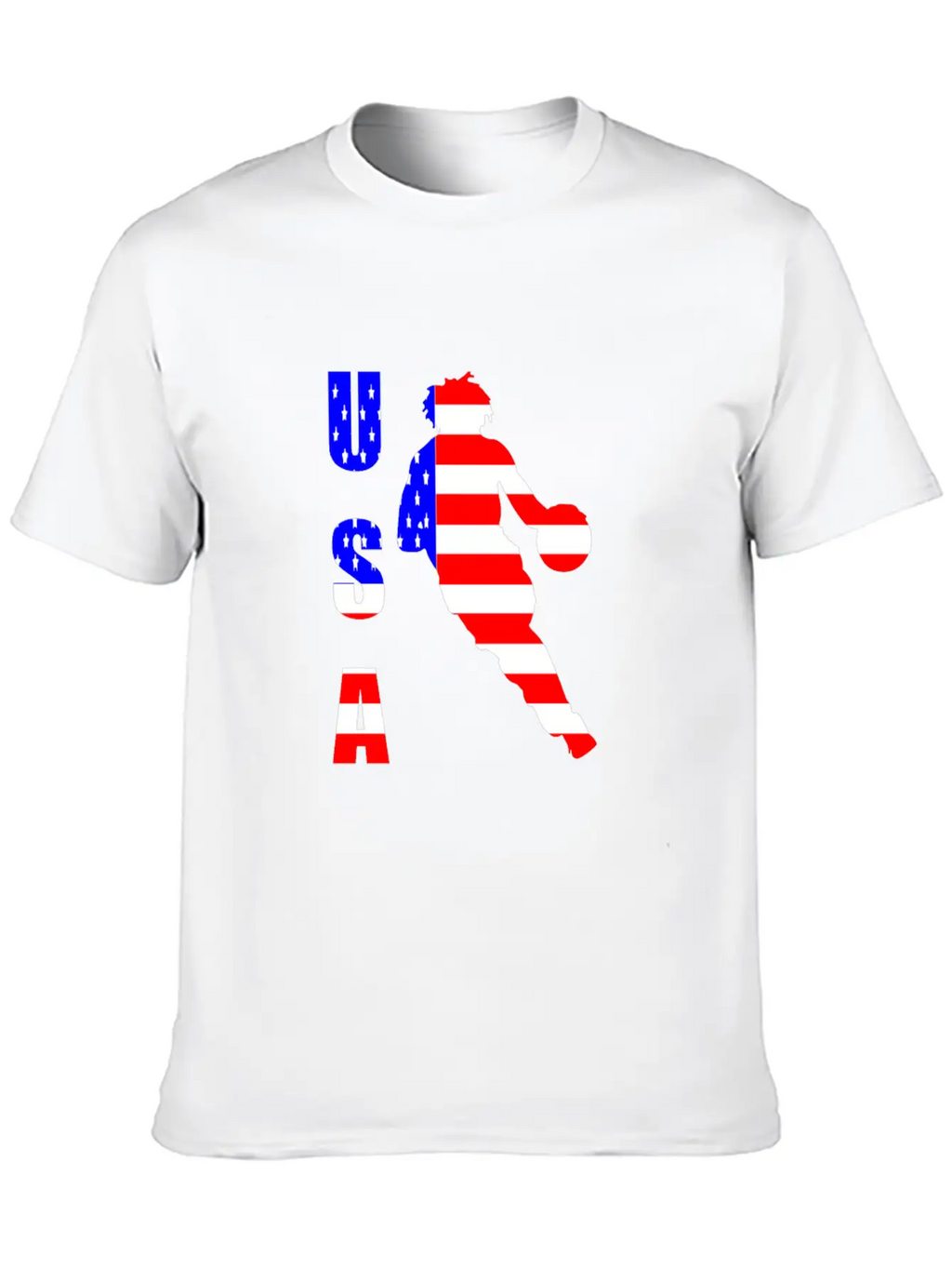 USA Athlete Unisex Casual T-Shirt – Clean Design For Daily Comfort