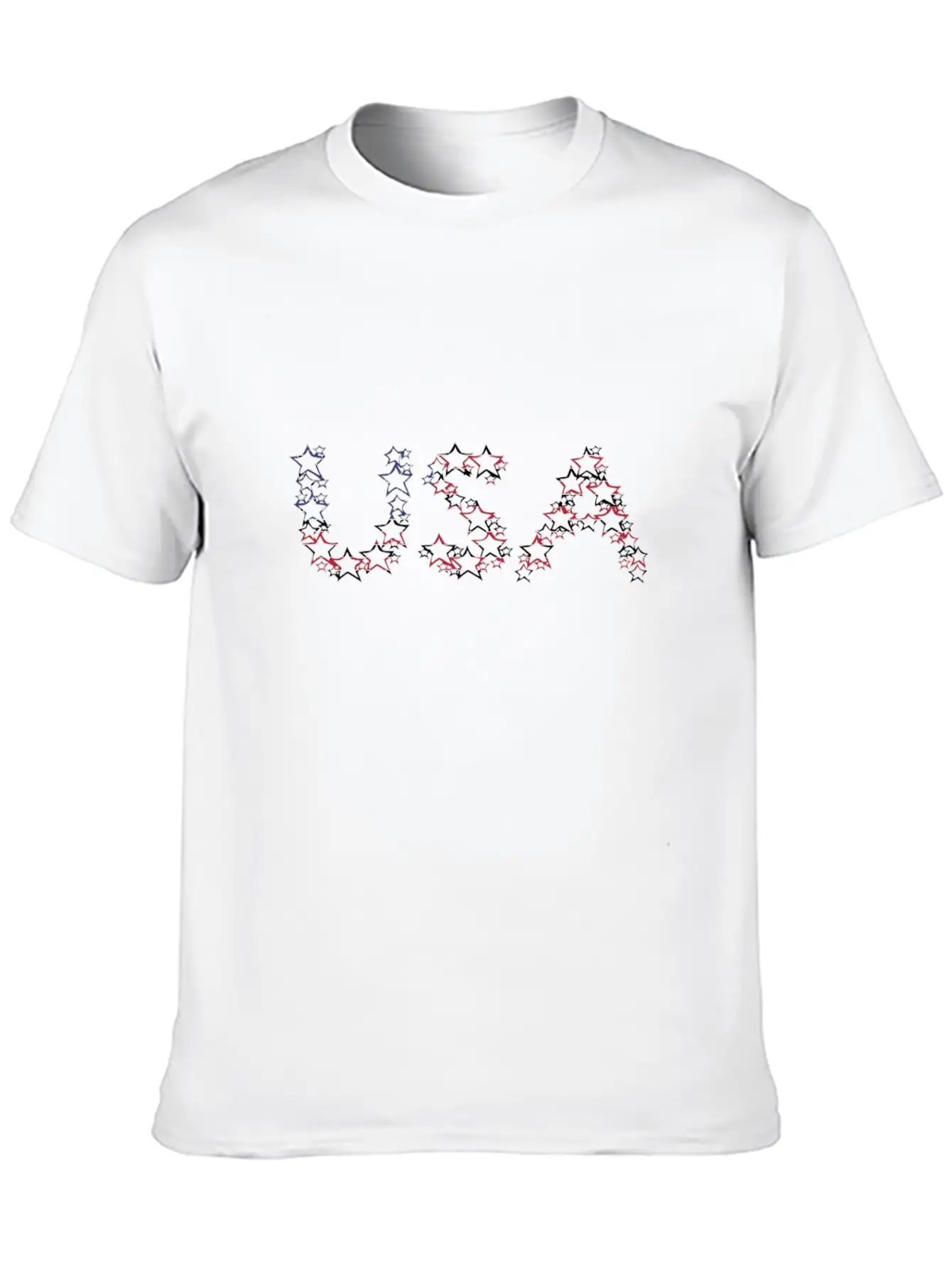 USA Nation Unisex Short Sleeve Soft Cotton T-Shirt – Casual Everyday Wear