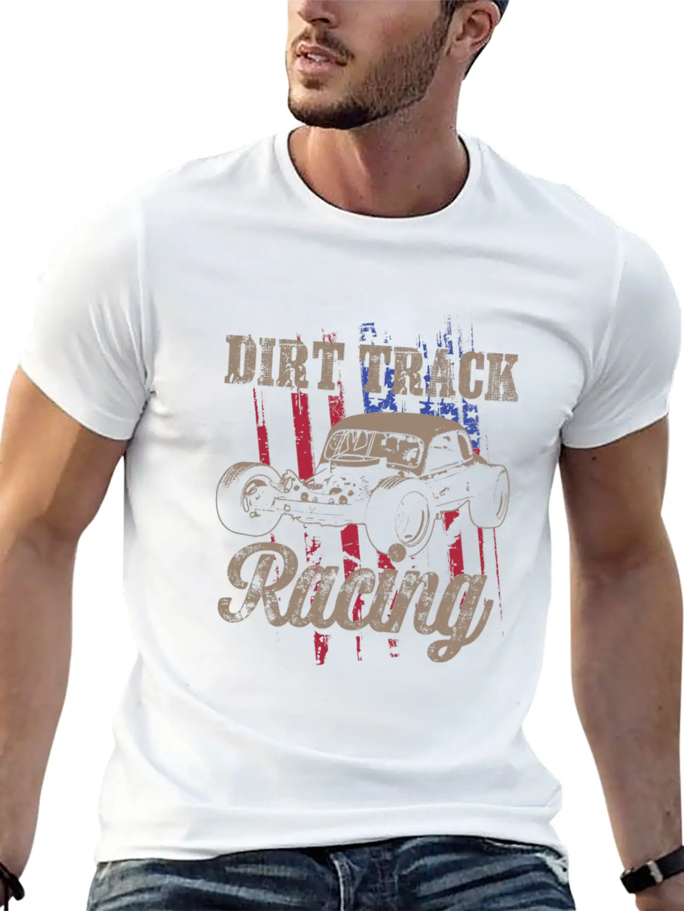 USA UTV RZR Racing Gift Breathable Soft Cotton T-Shirt – Timeless Casual Look