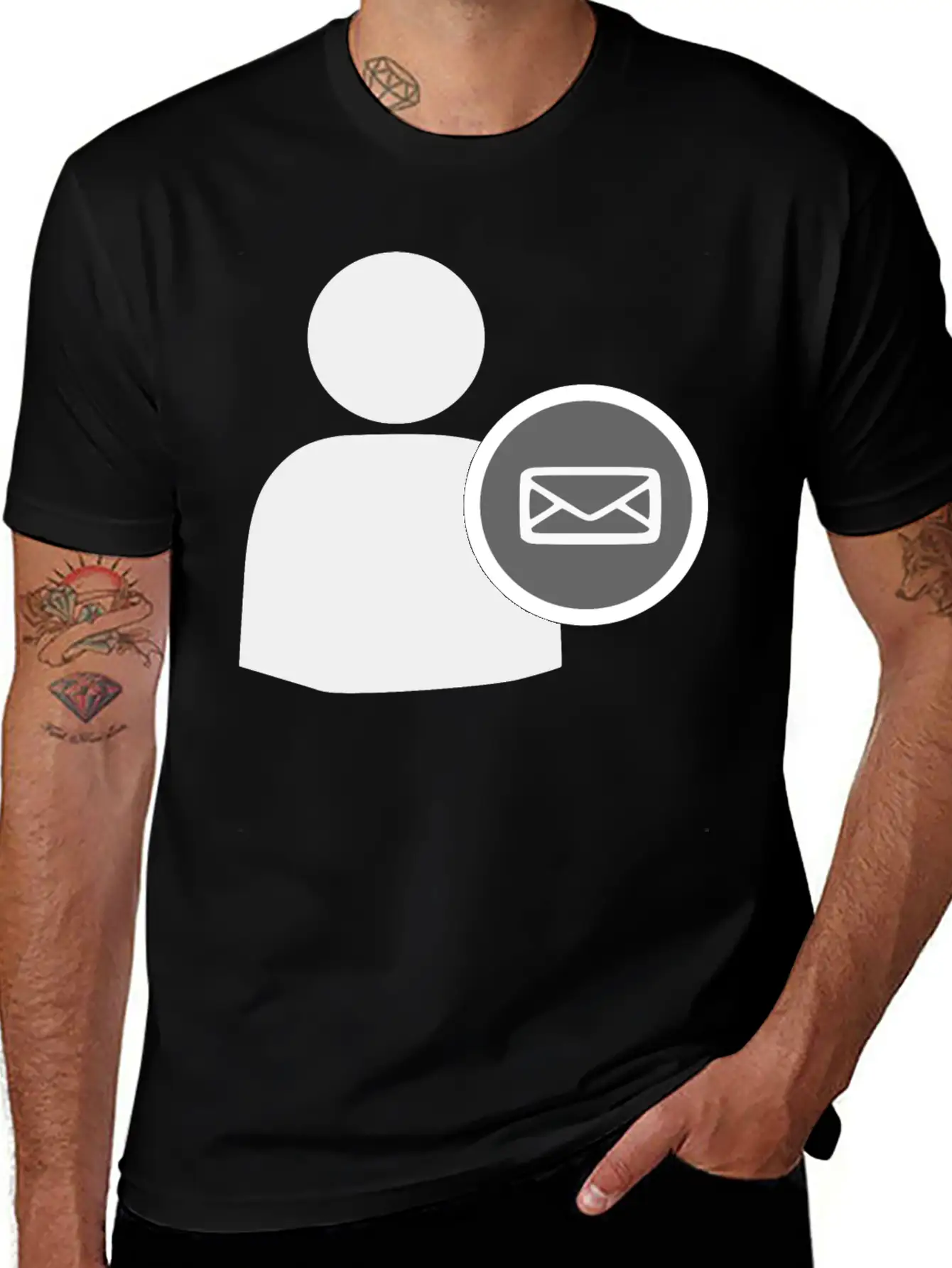 User Mail Essential Cotton Tee For Daily Outfits – Unisex Style