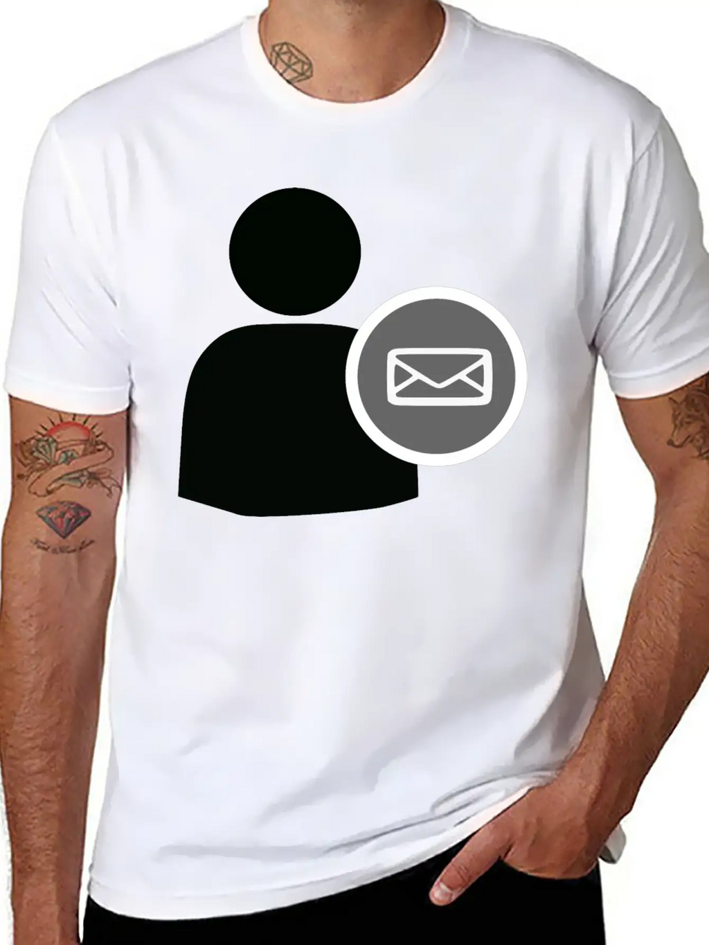 User Mail Essential Cotton Tee For Daily Outfits – Unisex Style