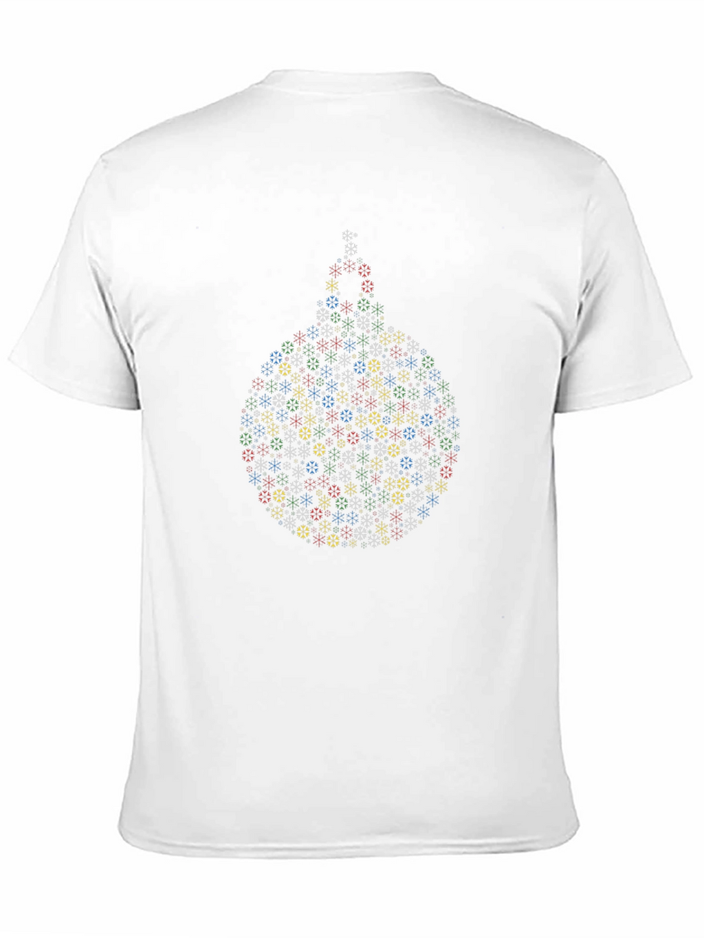 Festive Snowflake Ornament Tee - Holiday Cheer