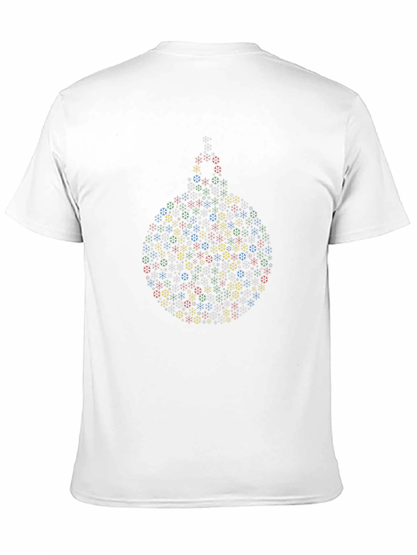 Festive Snowflake Ornament Tee - Holiday Cheer