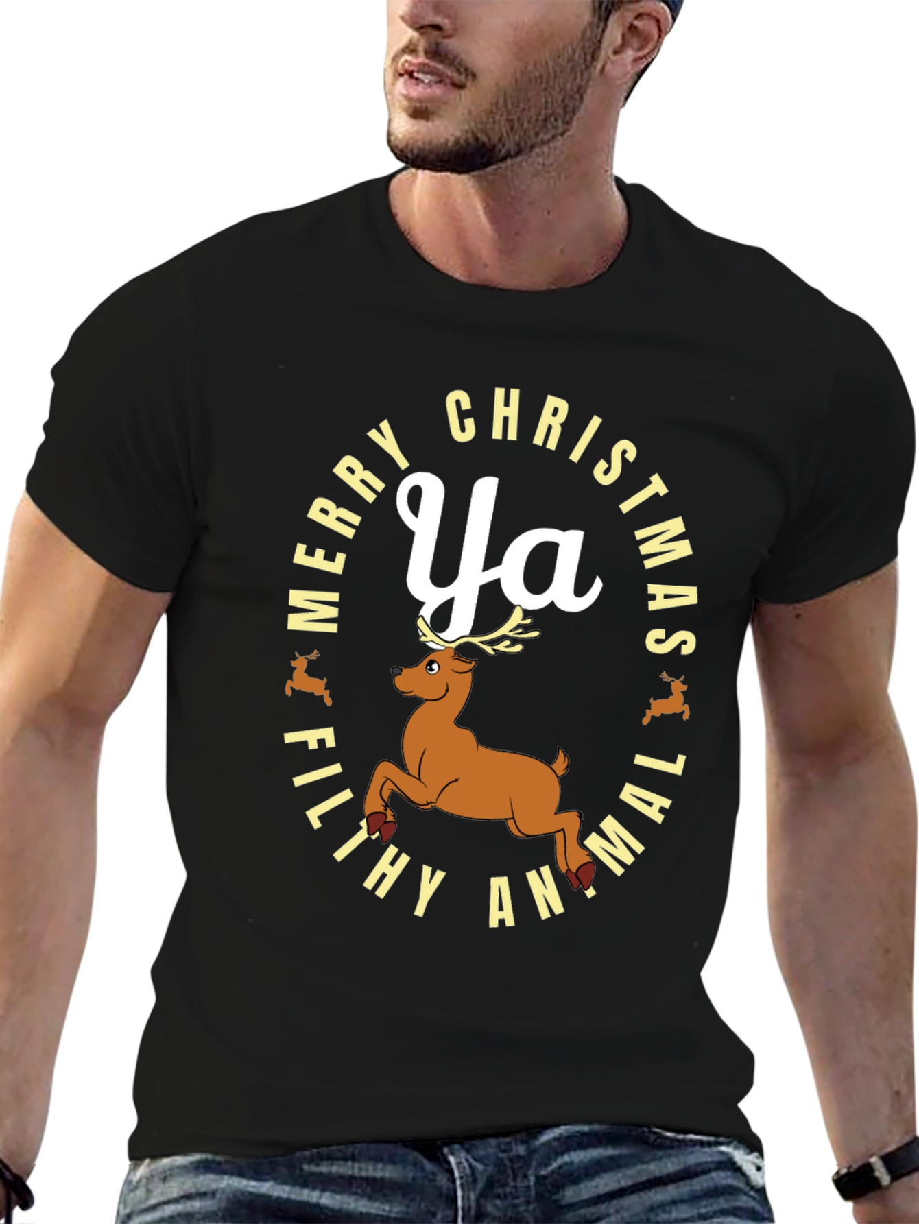 Merry Christmas Ya Filthy Animal T-Shirt