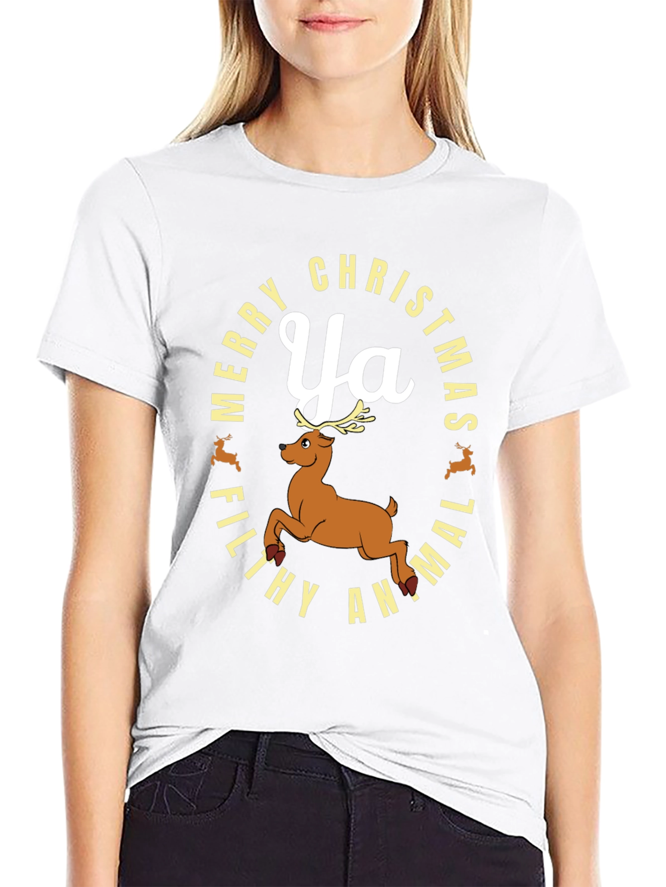 Merry Christmas Ya Filthy Animal T-Shirt