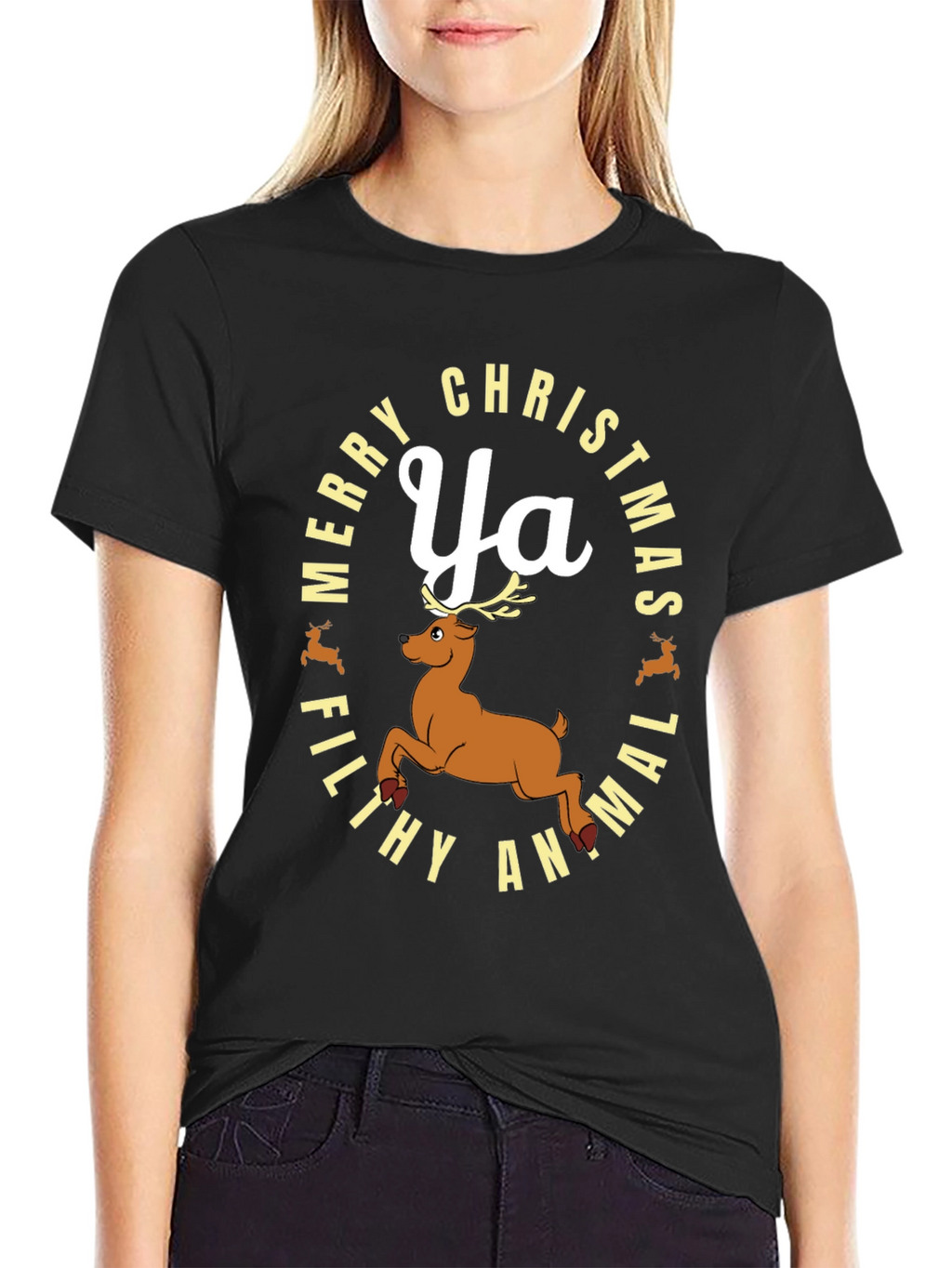 Merry Christmas Ya Filthy Animal T-Shirt