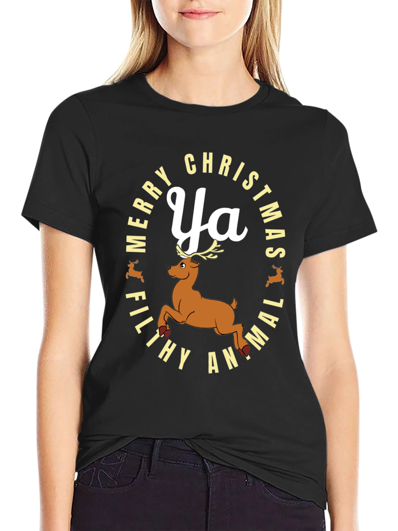 Merry Christmas Ya Filthy Animal T-Shirt