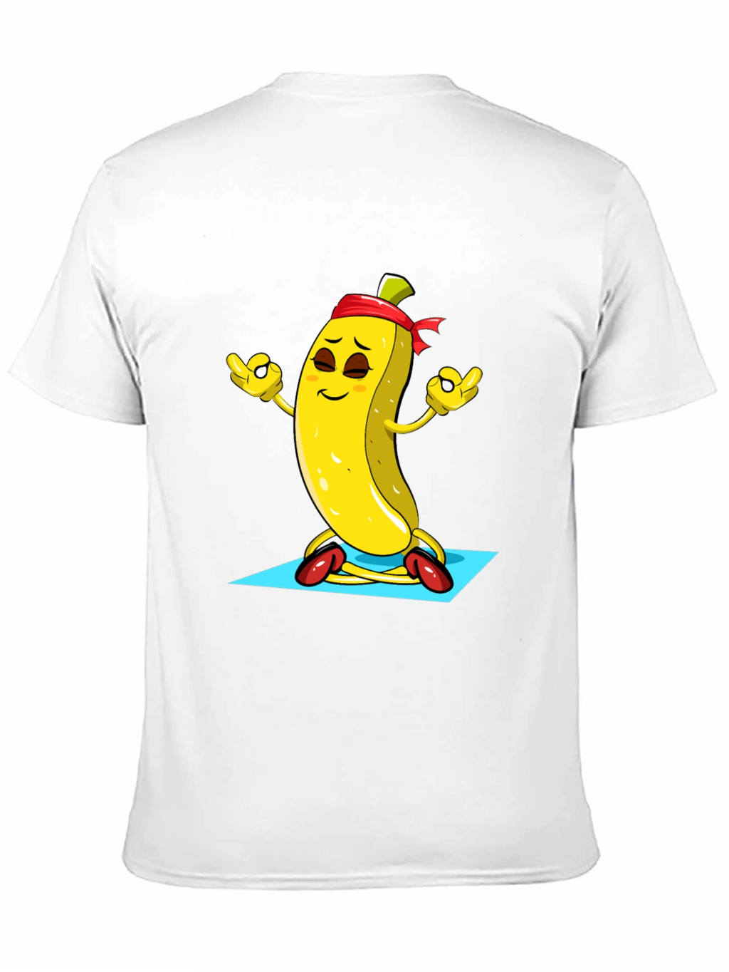 Meditating Banana T-Shirt - Funny Yoga Fruit Tee