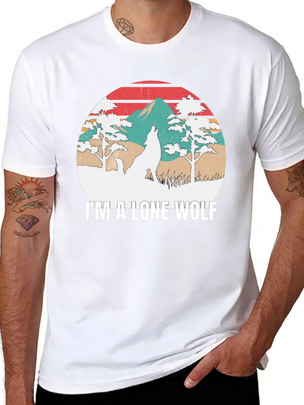 Im A Lone Wolf Graphic T-Shirt