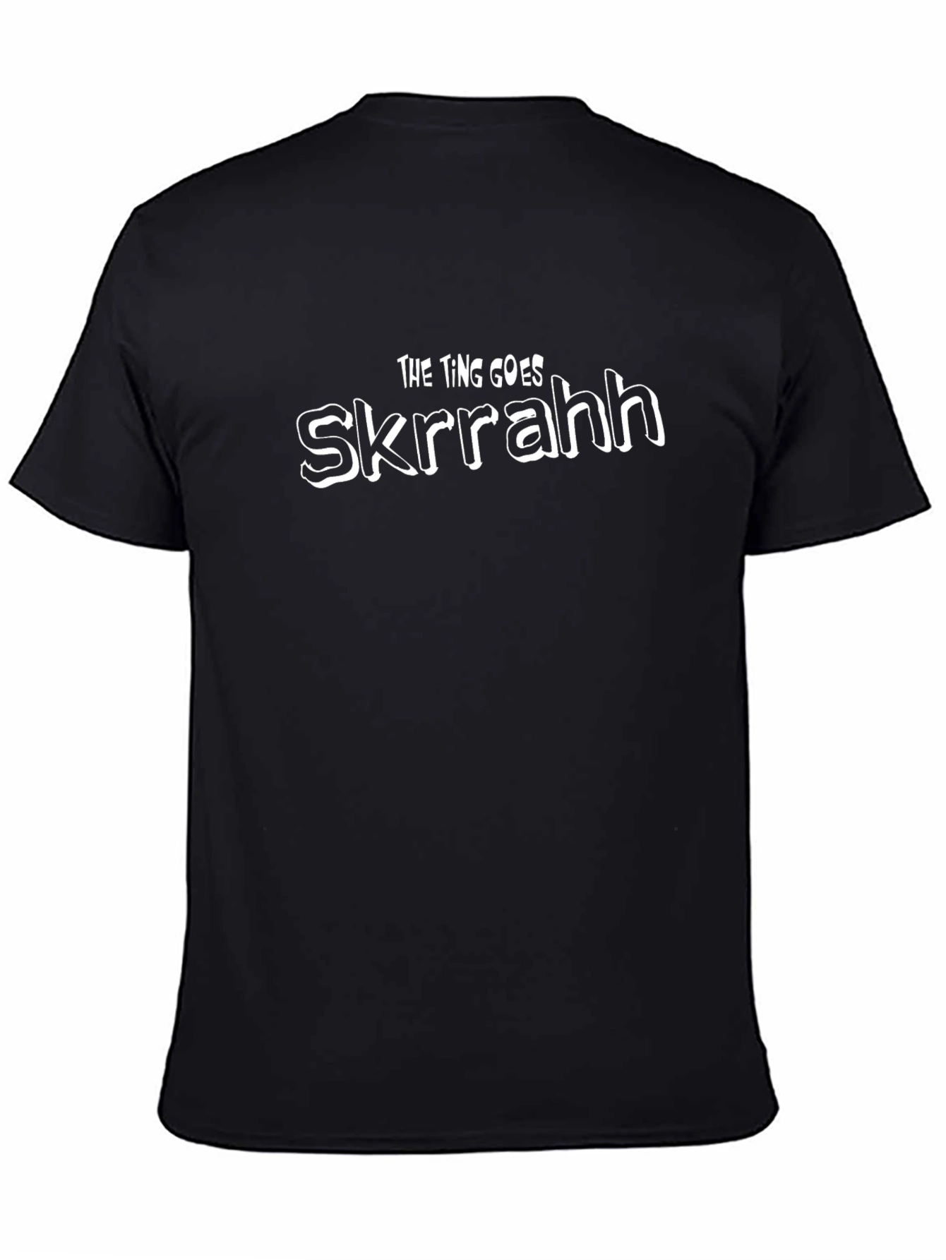 The Ting Goes Skrrahh Black T-Shirt