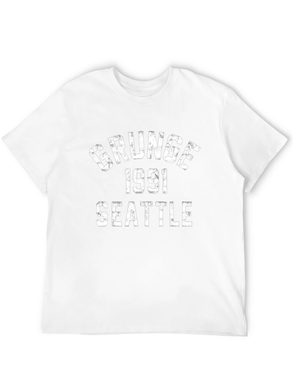 Grunge 1991 Seattle Black T-Shirt