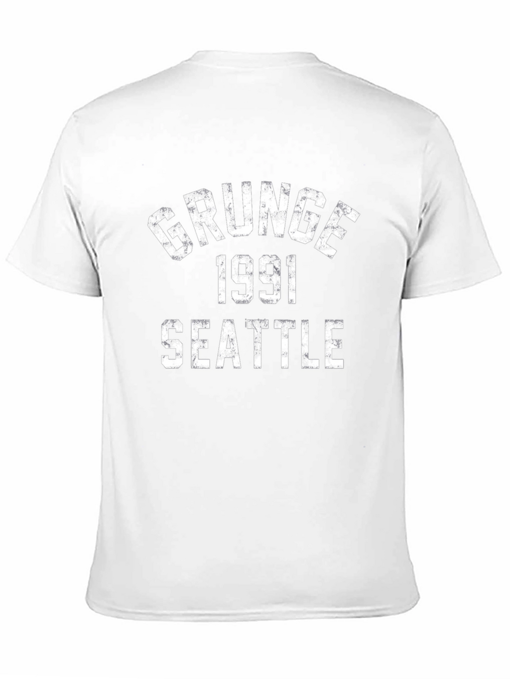 Grunge 1991 Seattle Black T-Shirt