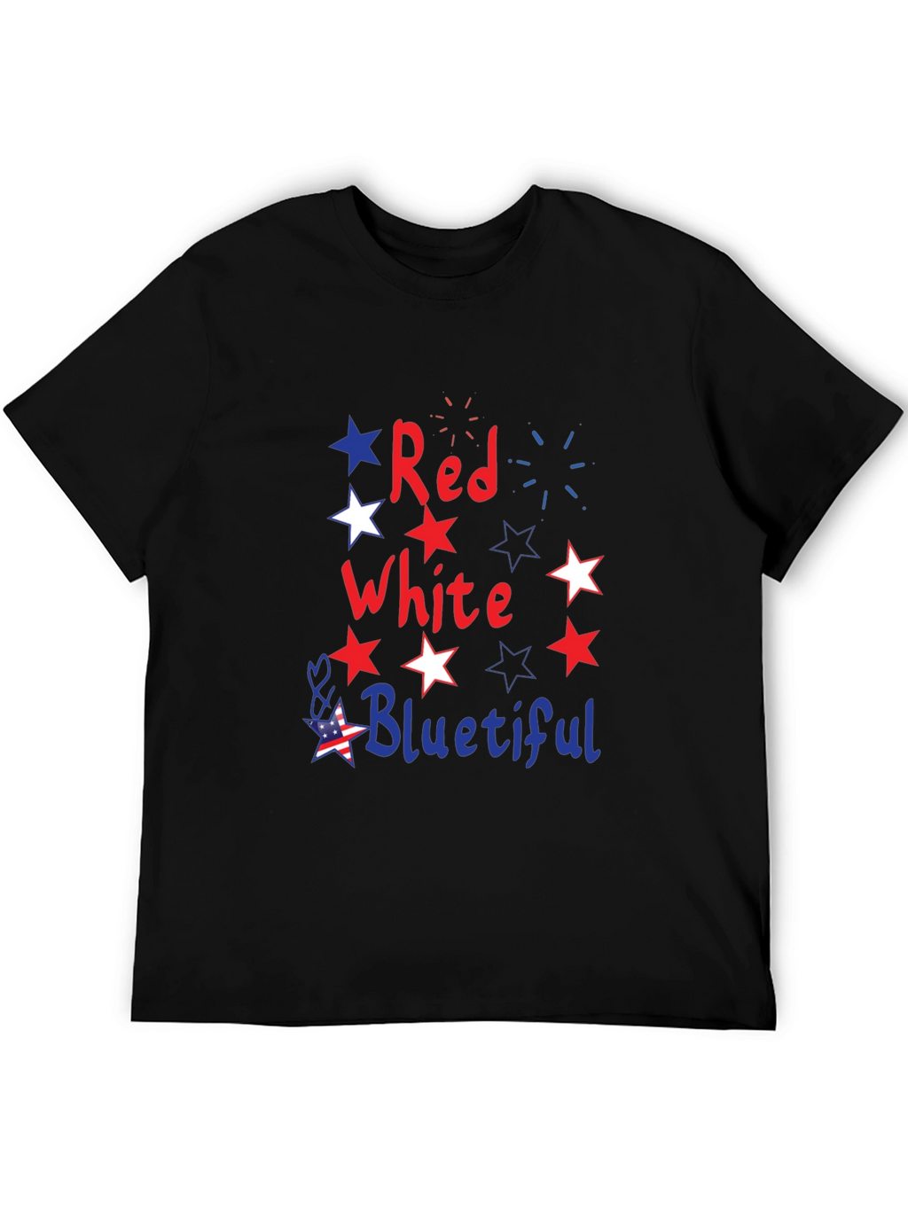 Red White and Bluetiful Patriotic T-Shirt