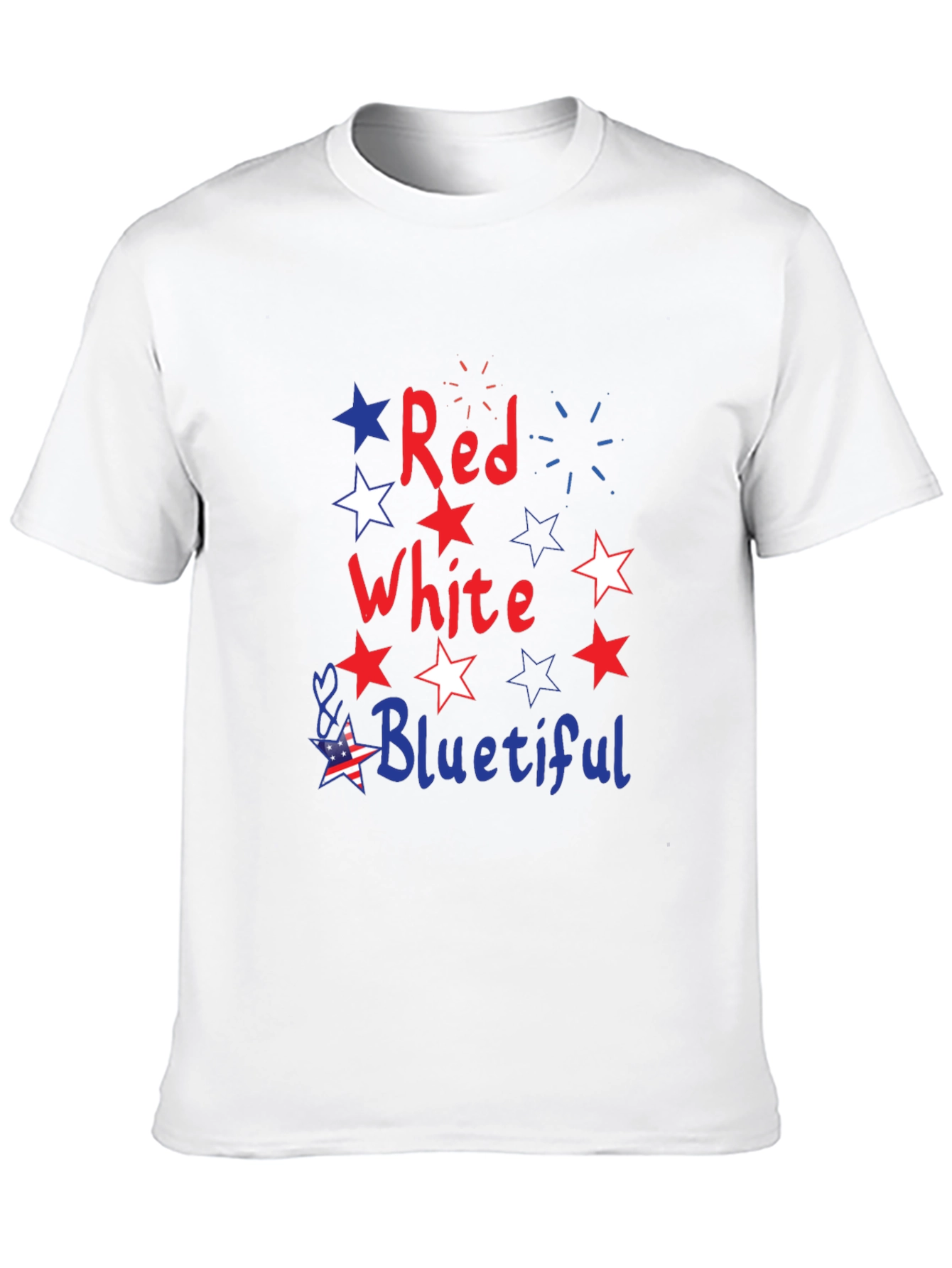 Red White and Bluetiful Patriotic T-Shirt