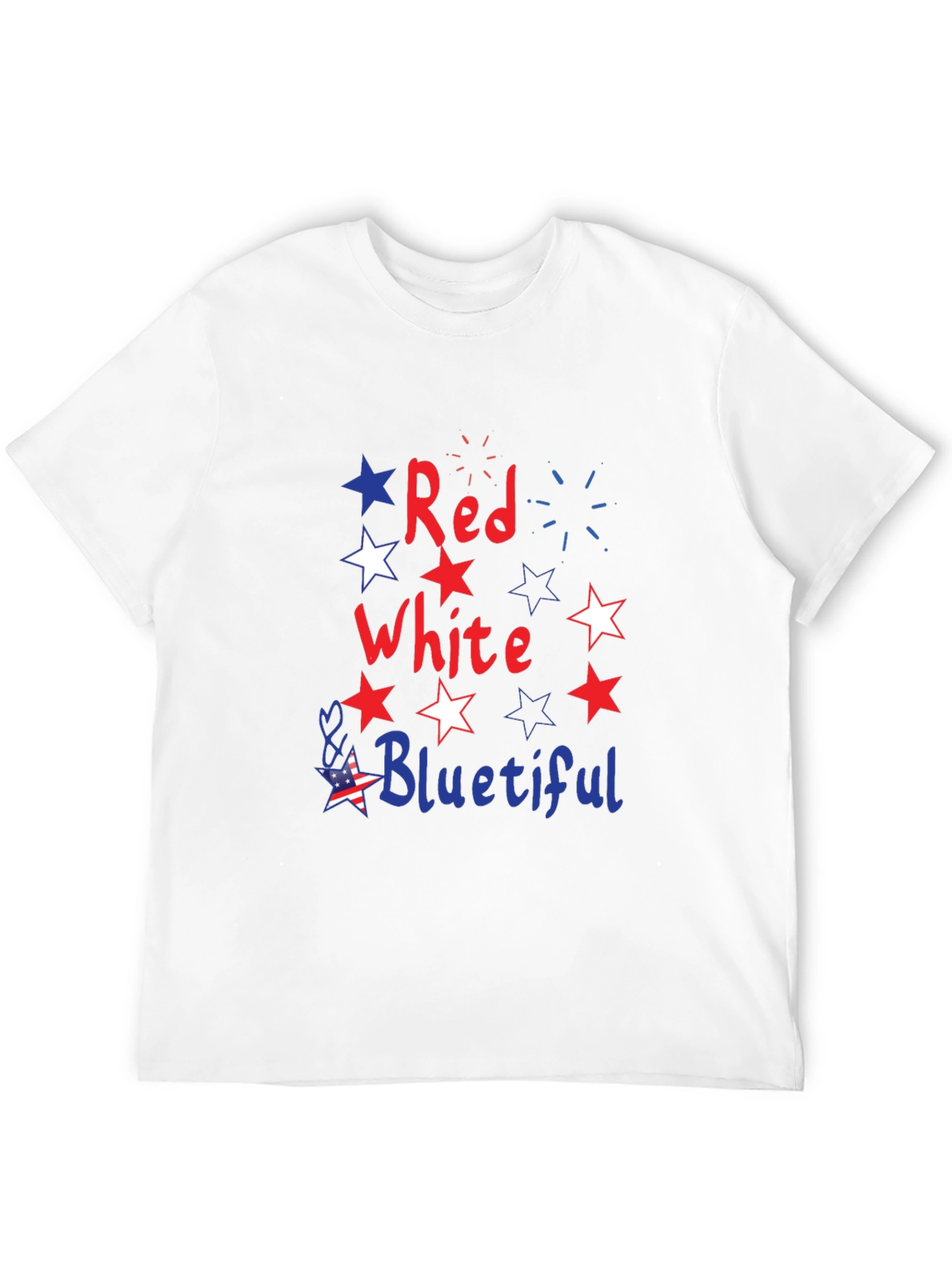 Red White and Bluetiful Patriotic T-Shirt