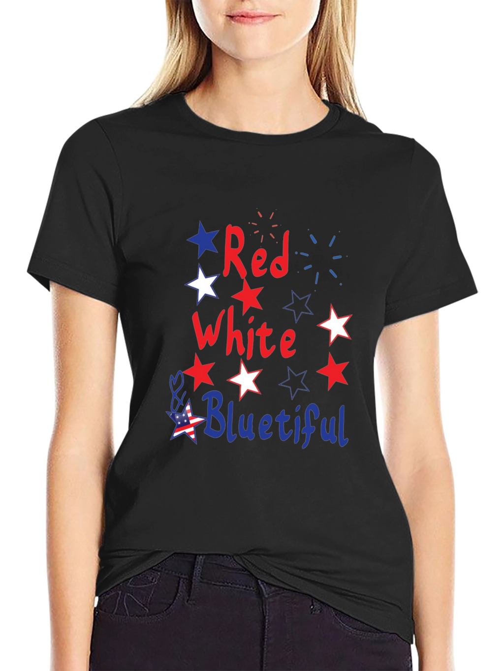 Red White and Bluetiful Patriotic T-Shirt
