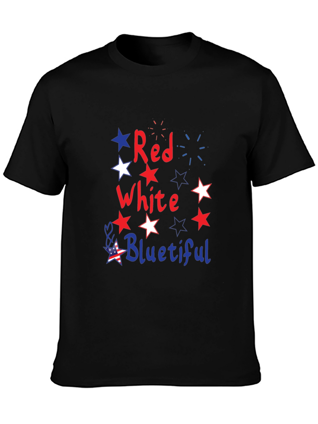 Red White and Bluetiful Patriotic T-Shirt