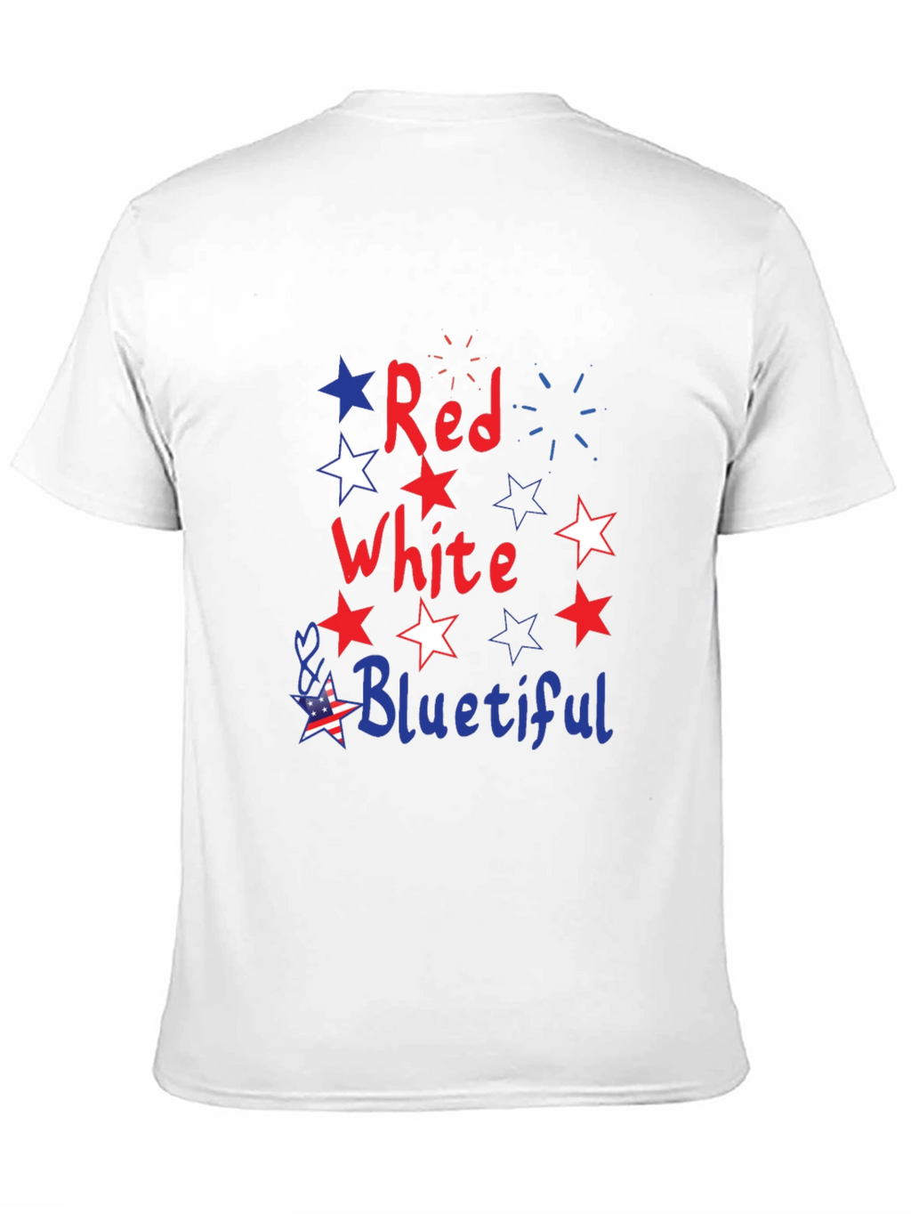 Red White and Bluetiful Patriotic T-Shirt
