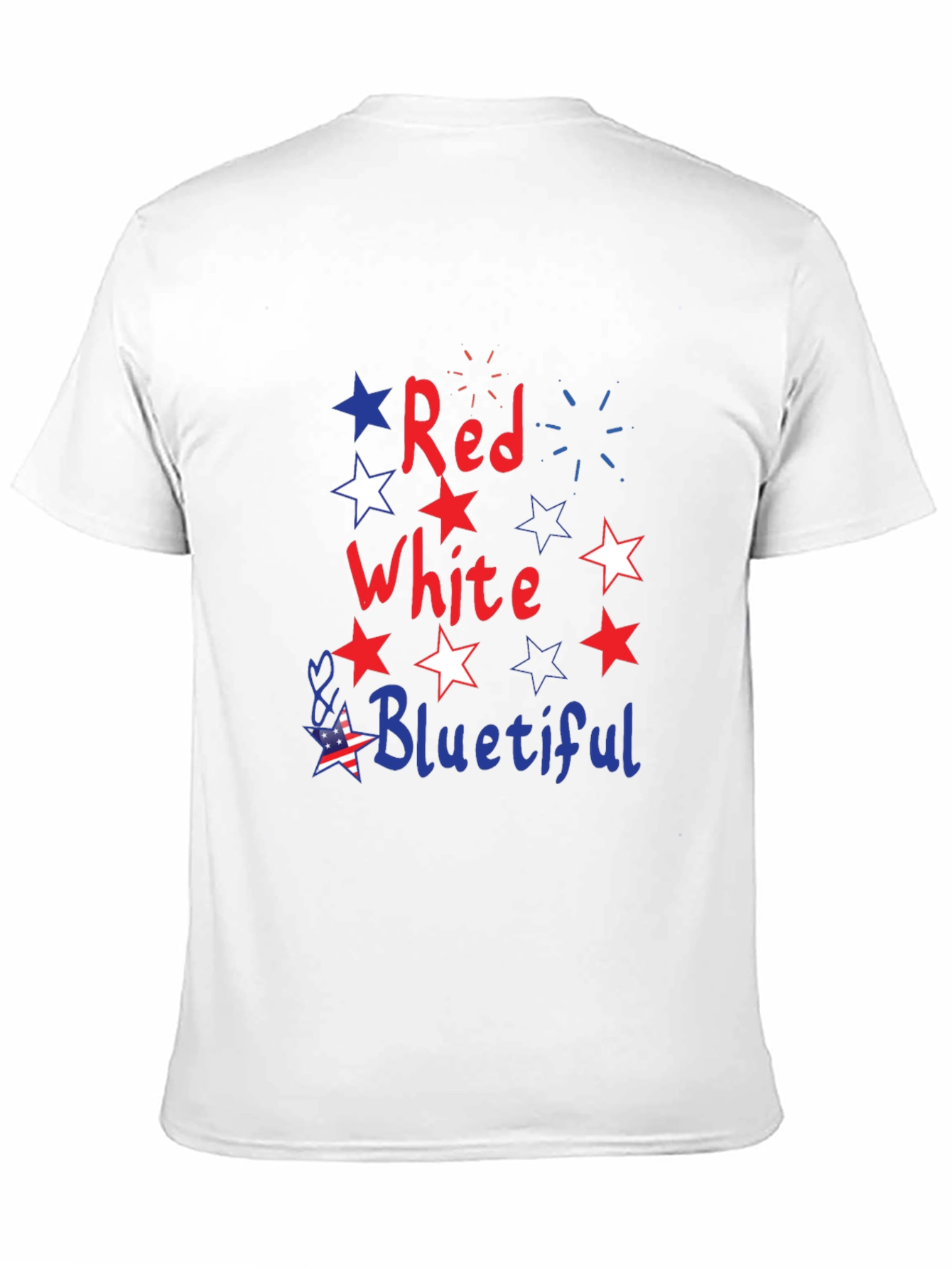 Red White and Bluetiful Patriotic T-Shirt