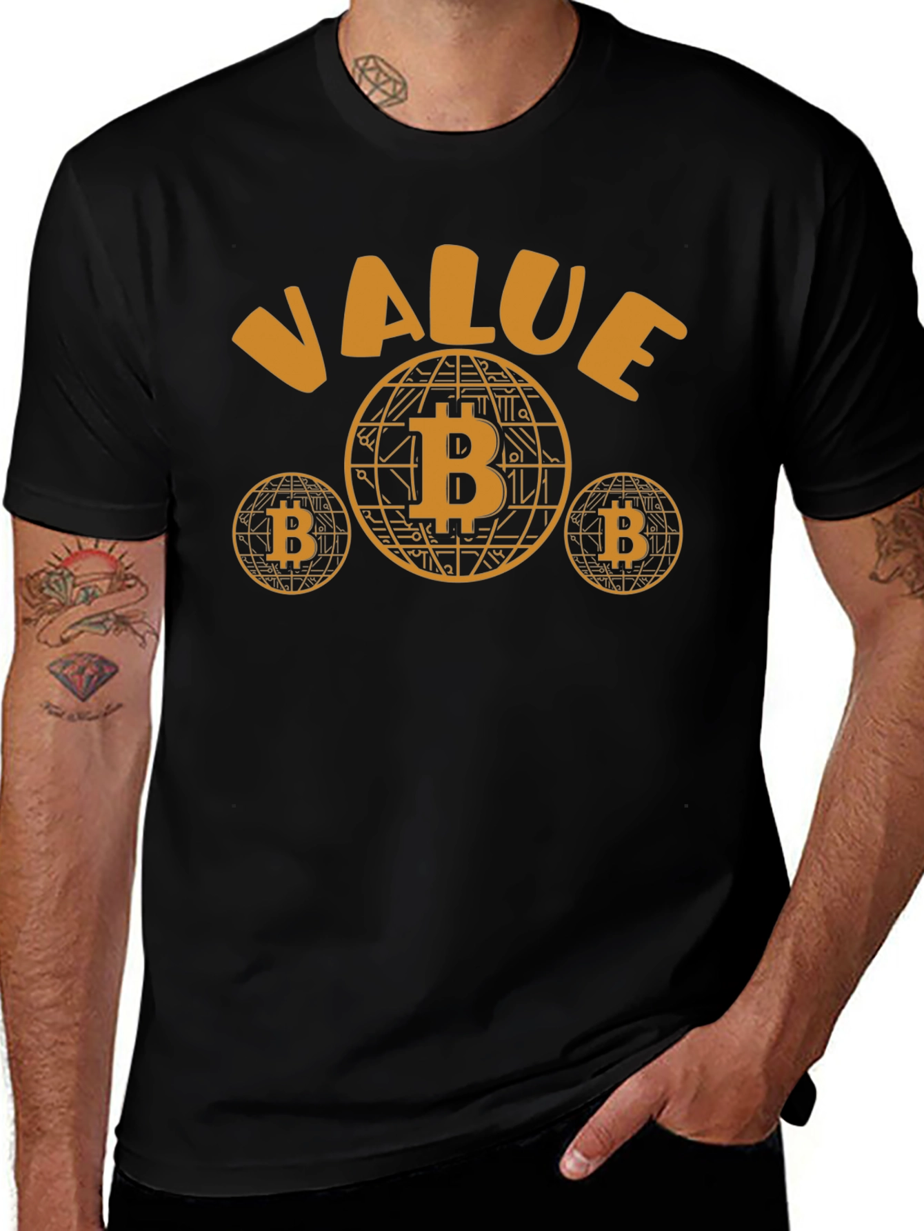 Bitcoin Value T-Shirt - Crypto Currency Tee