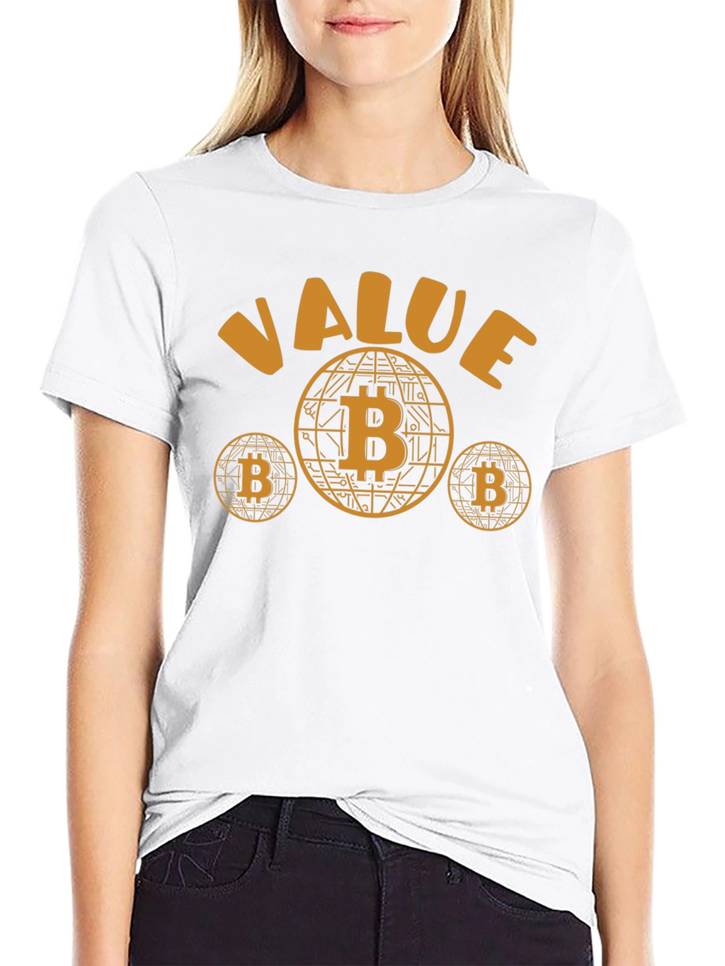 Bitcoin Value T-Shirt - Crypto Currency Tee