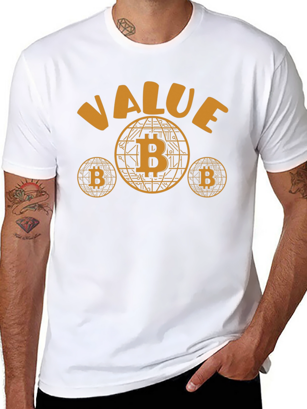 Bitcoin Value T-Shirt - Crypto Currency Tee