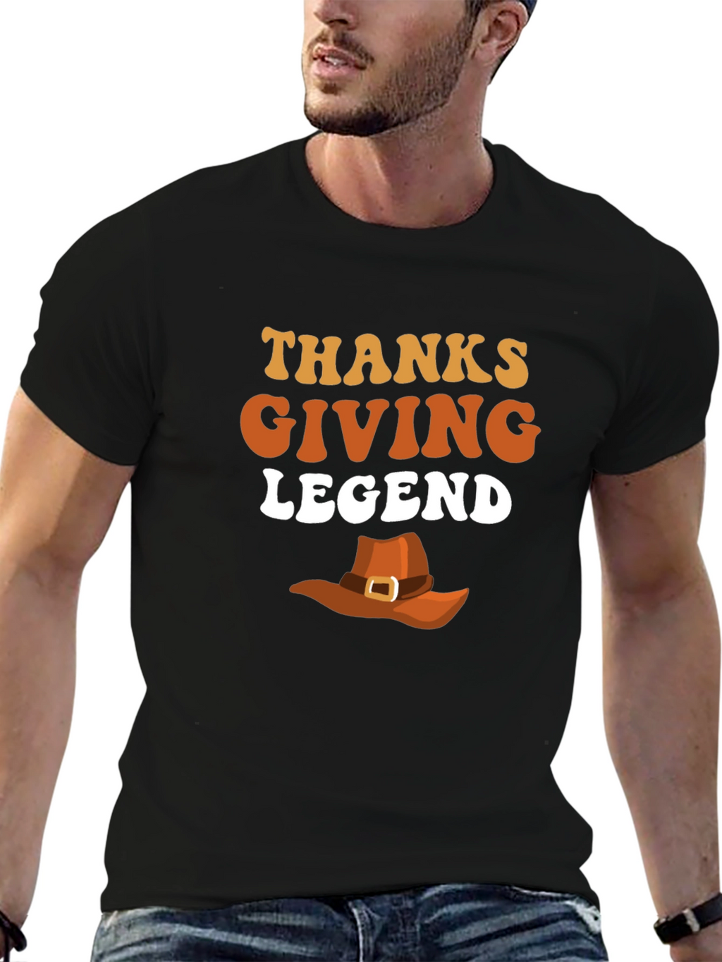 Thanksgiving Legend Graphic T-Shirt