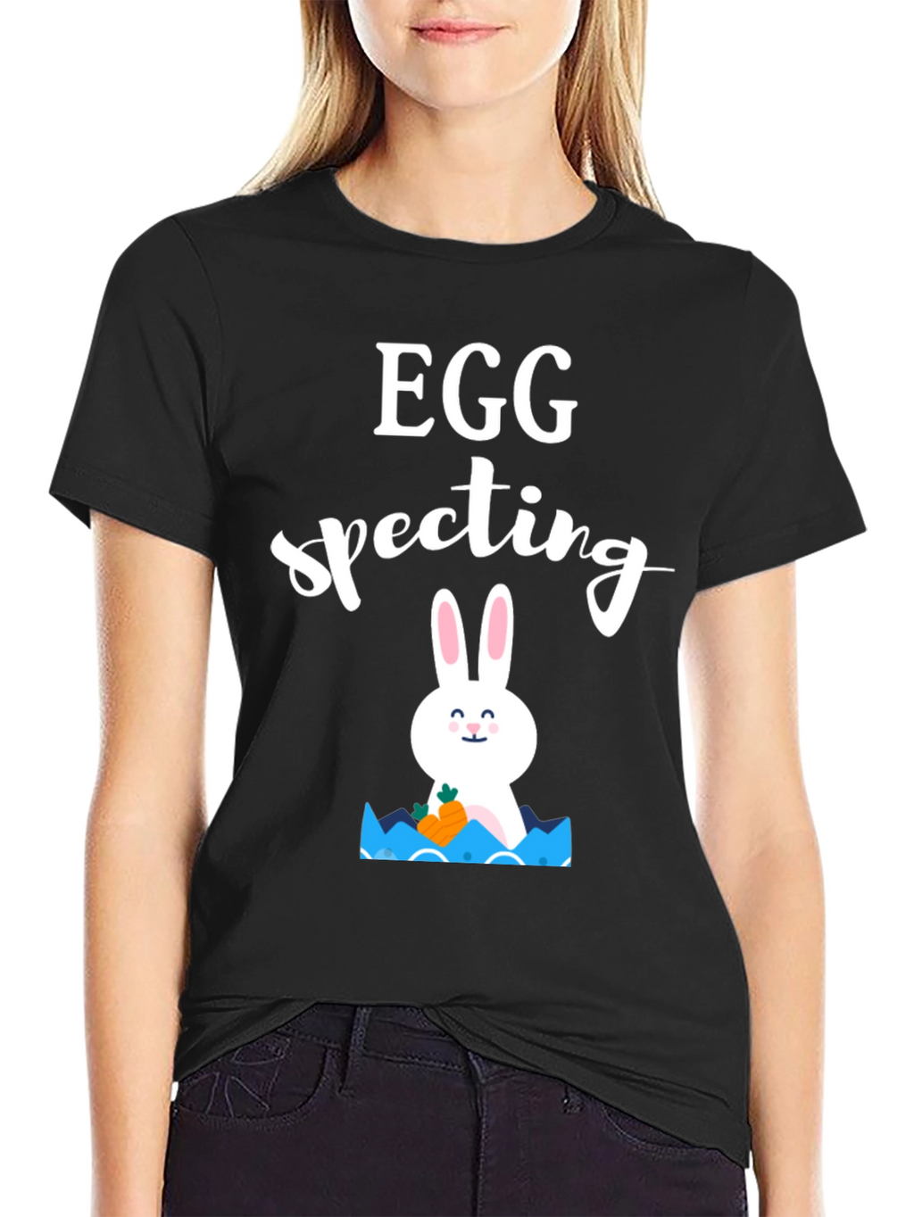 Eggspecting Easter Bunny T-Shirt
