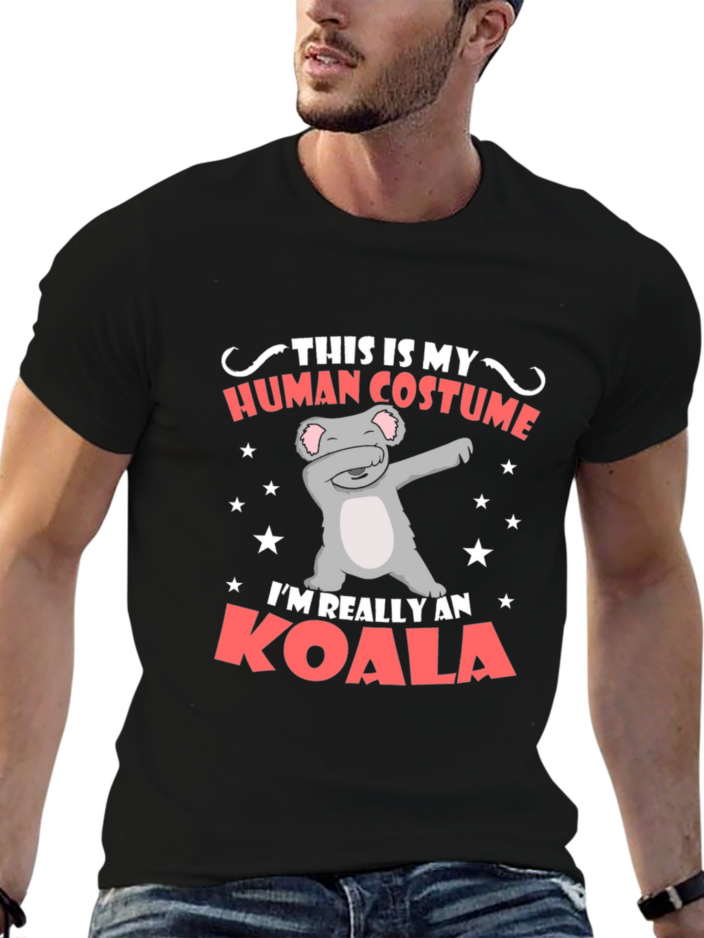 Funny Koala Human Costume T-Shirt