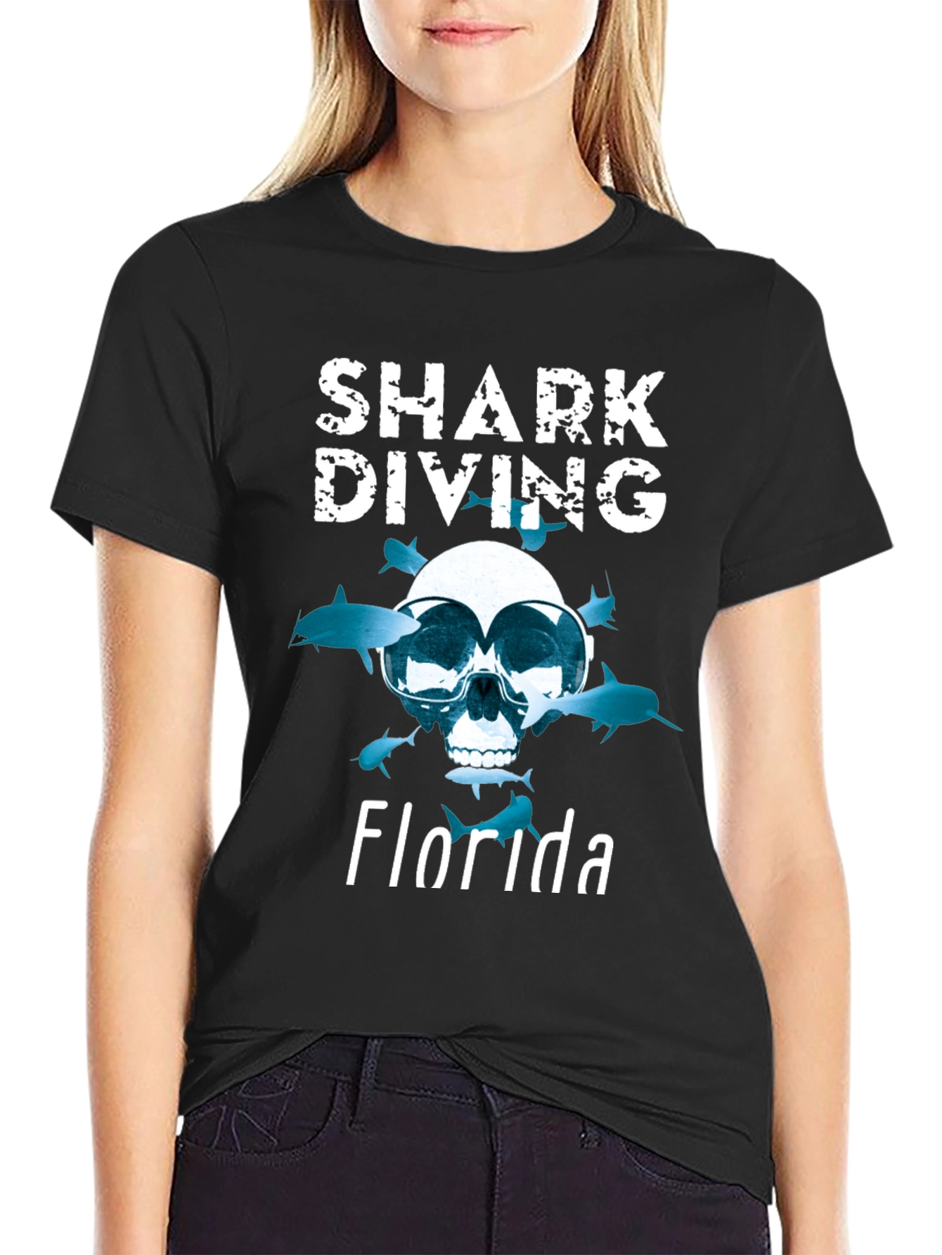 Shark Diving Florida T-Shirt