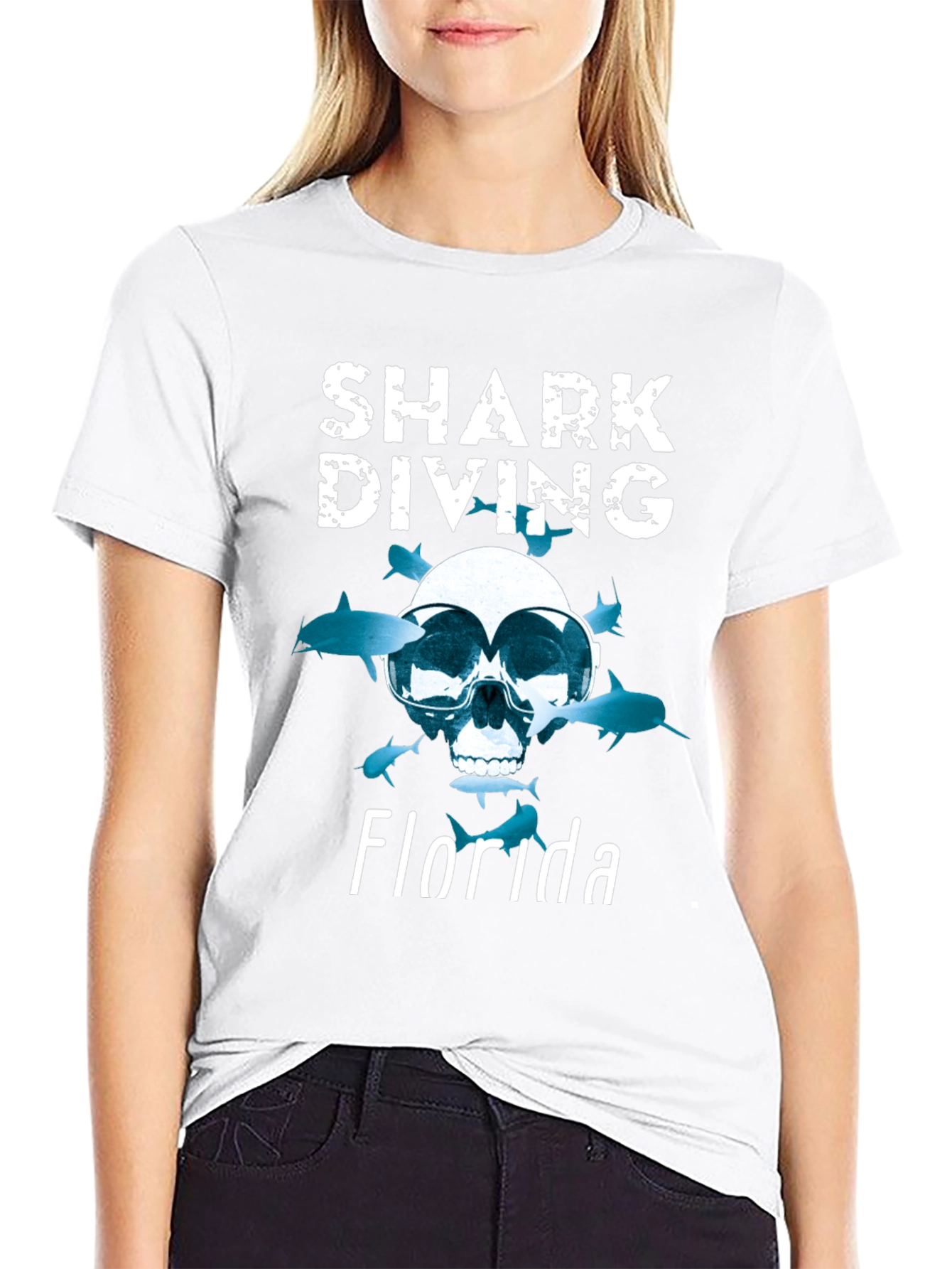 Shark Diving Florida T-Shirt