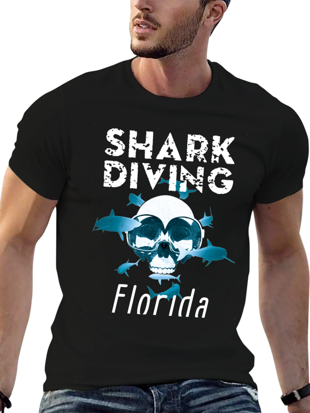 Shark Diving Florida T-Shirt