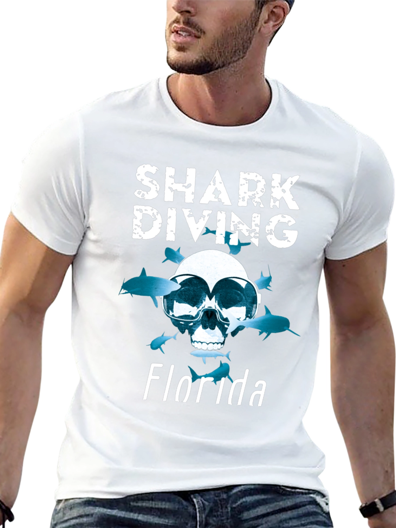 Shark Diving Florida T-Shirt