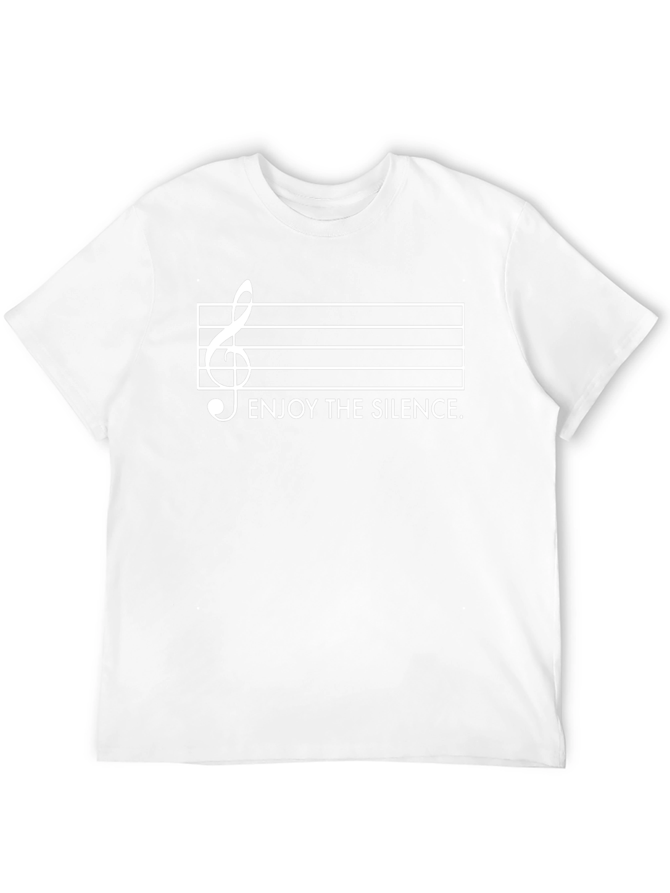 Enjoy the Silence Music Note T-Shirt