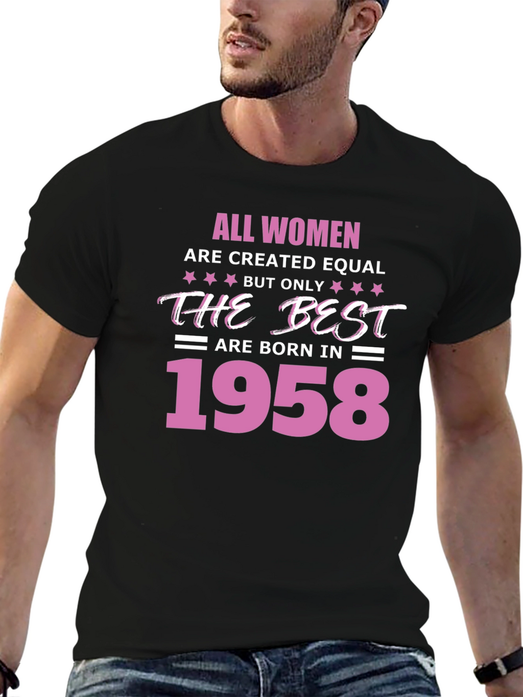 Best Women Born in 1958 T-Shirt