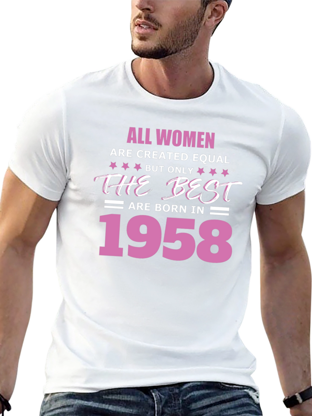 Best Women Born in 1958 T-Shirt