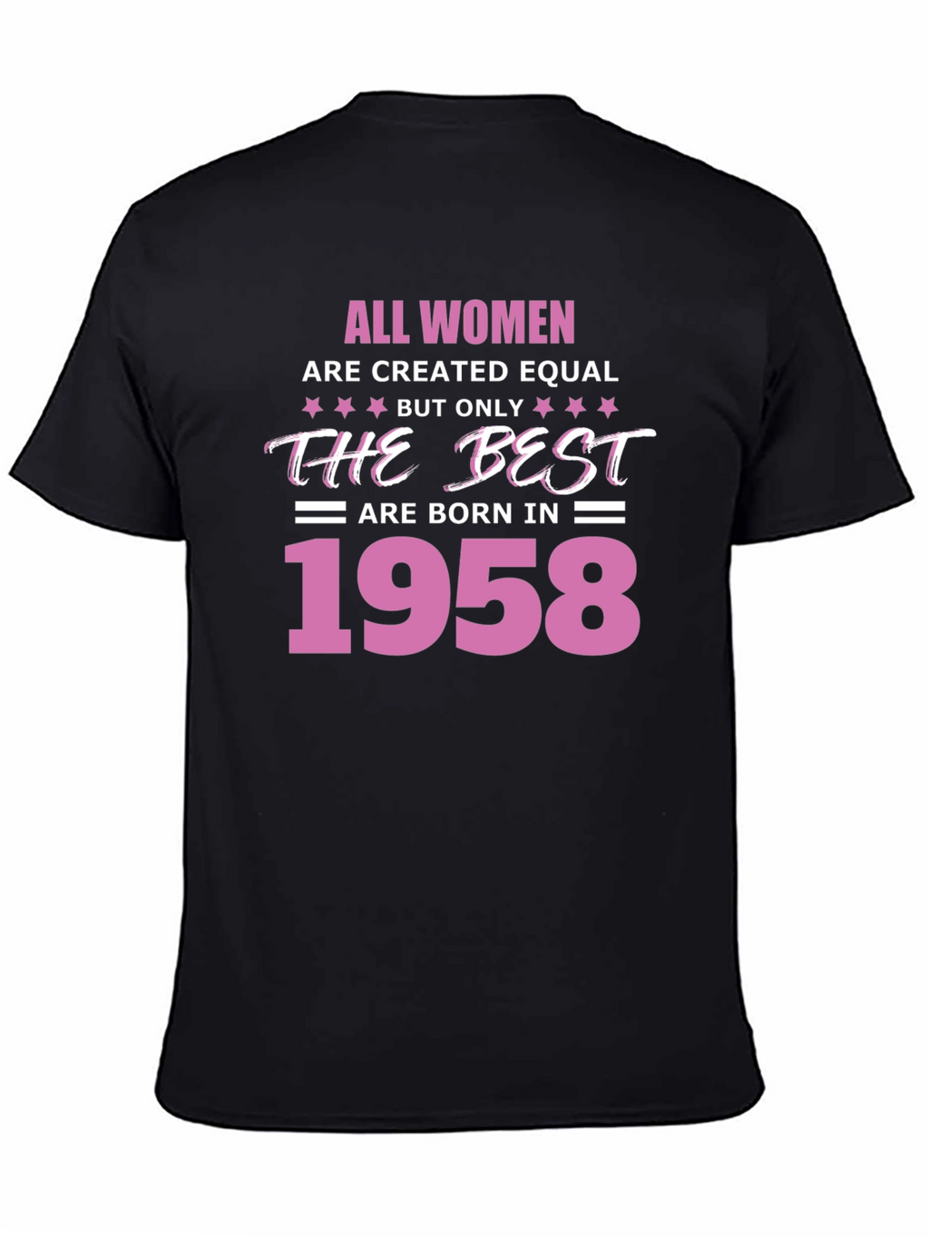 Best Women Born in 1958 T-Shirt
