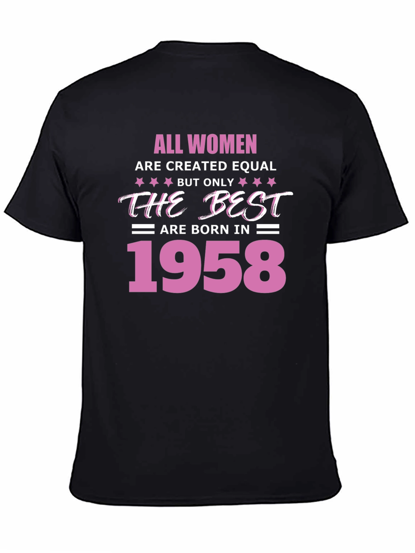 Best Women Born in 1958 T-Shirt