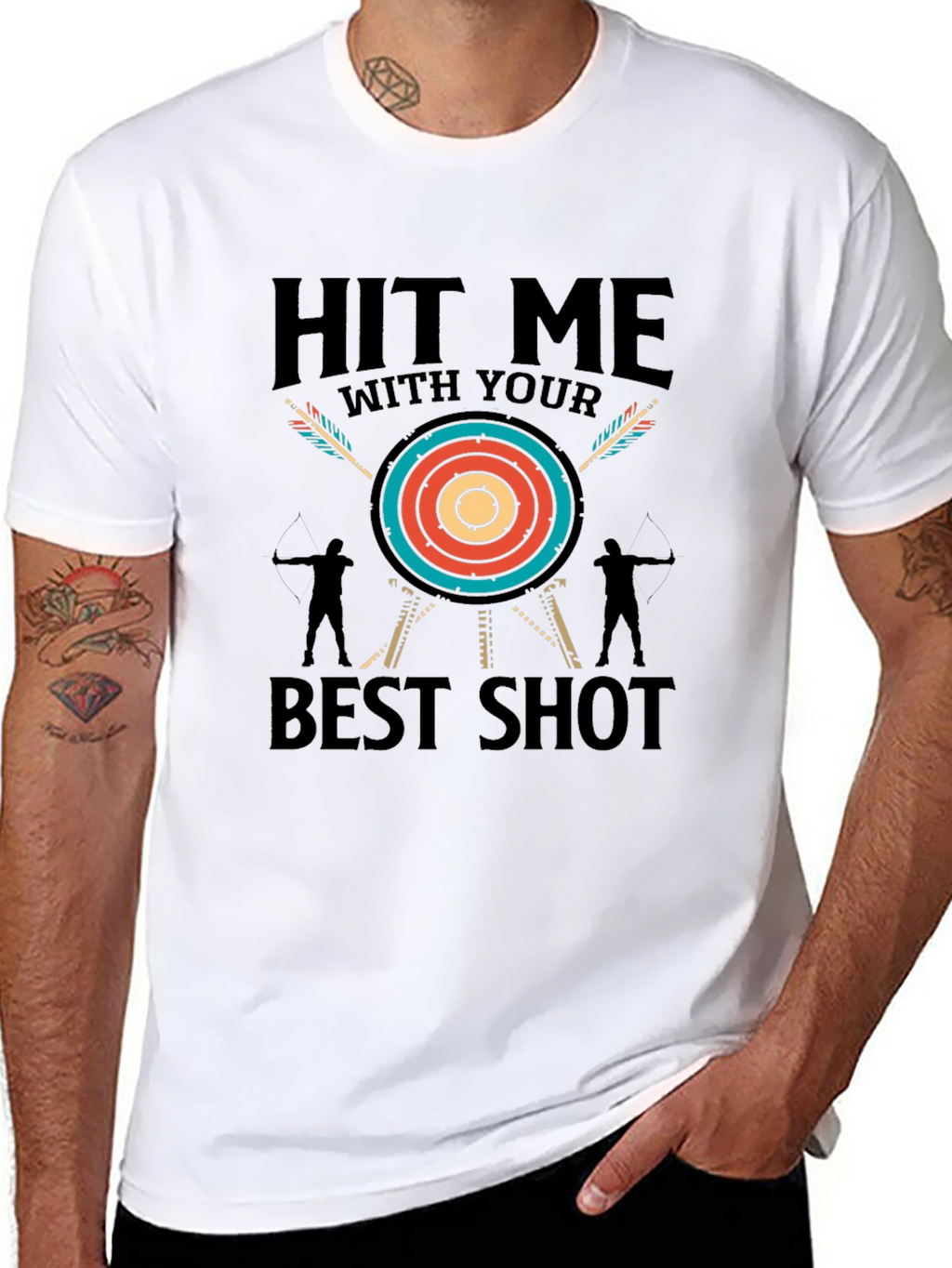 Hit Me With Your Best Shot Archery T-Shirt