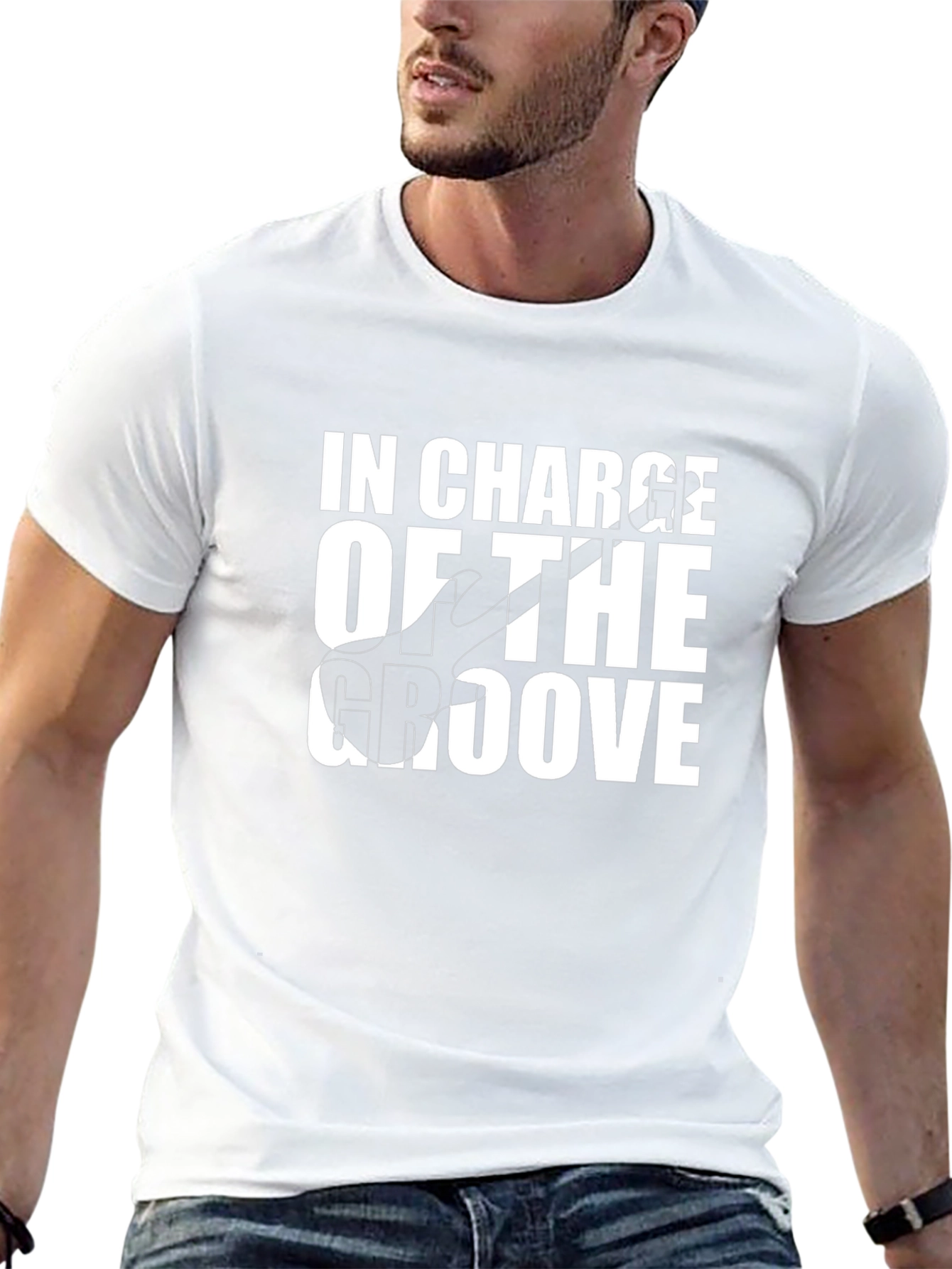 In Charge of the Groove Black T-Shirt