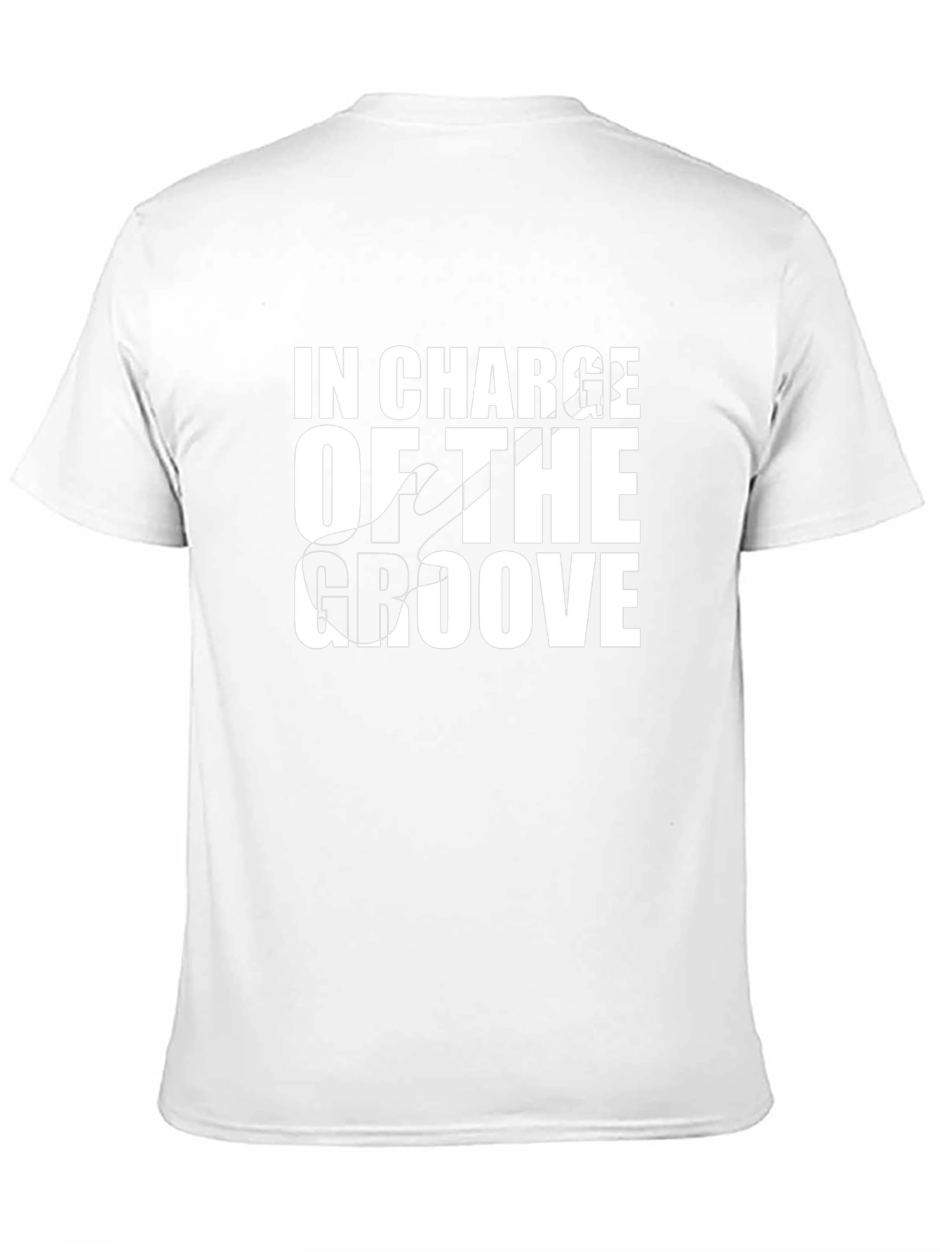 In Charge of the Groove Black T-Shirt