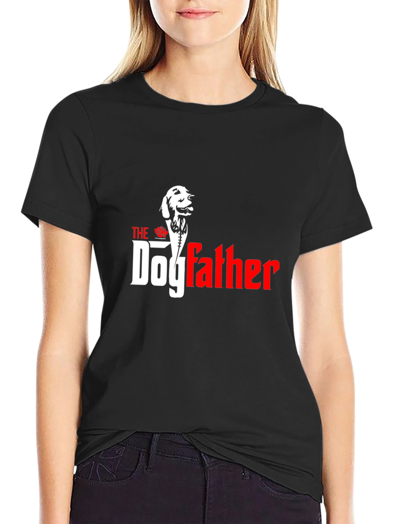 The Dogfather T-Shirt: Funny Canine Mafia Tee