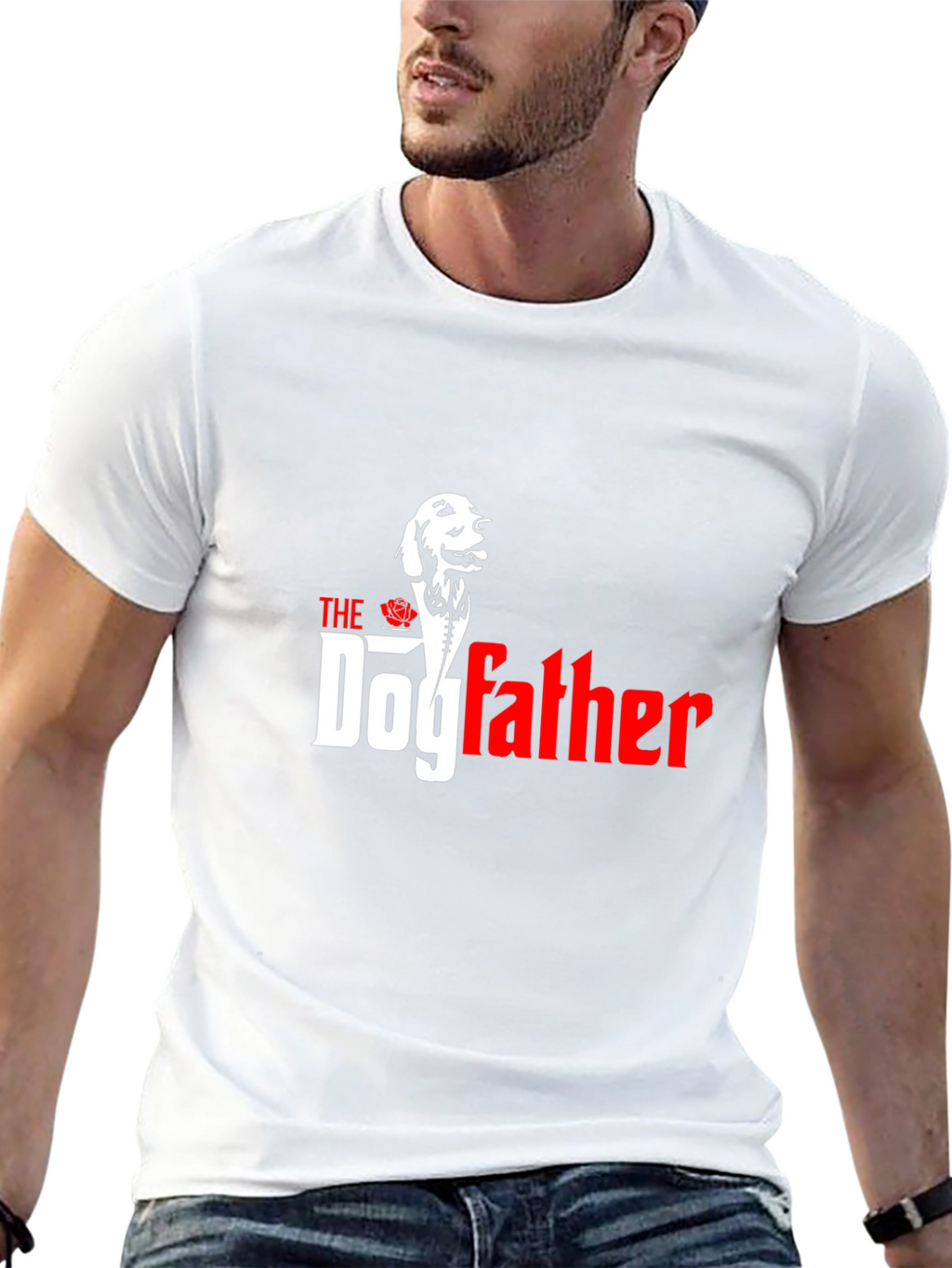 The Dogfather T-Shirt: Funny Canine Mafia Tee